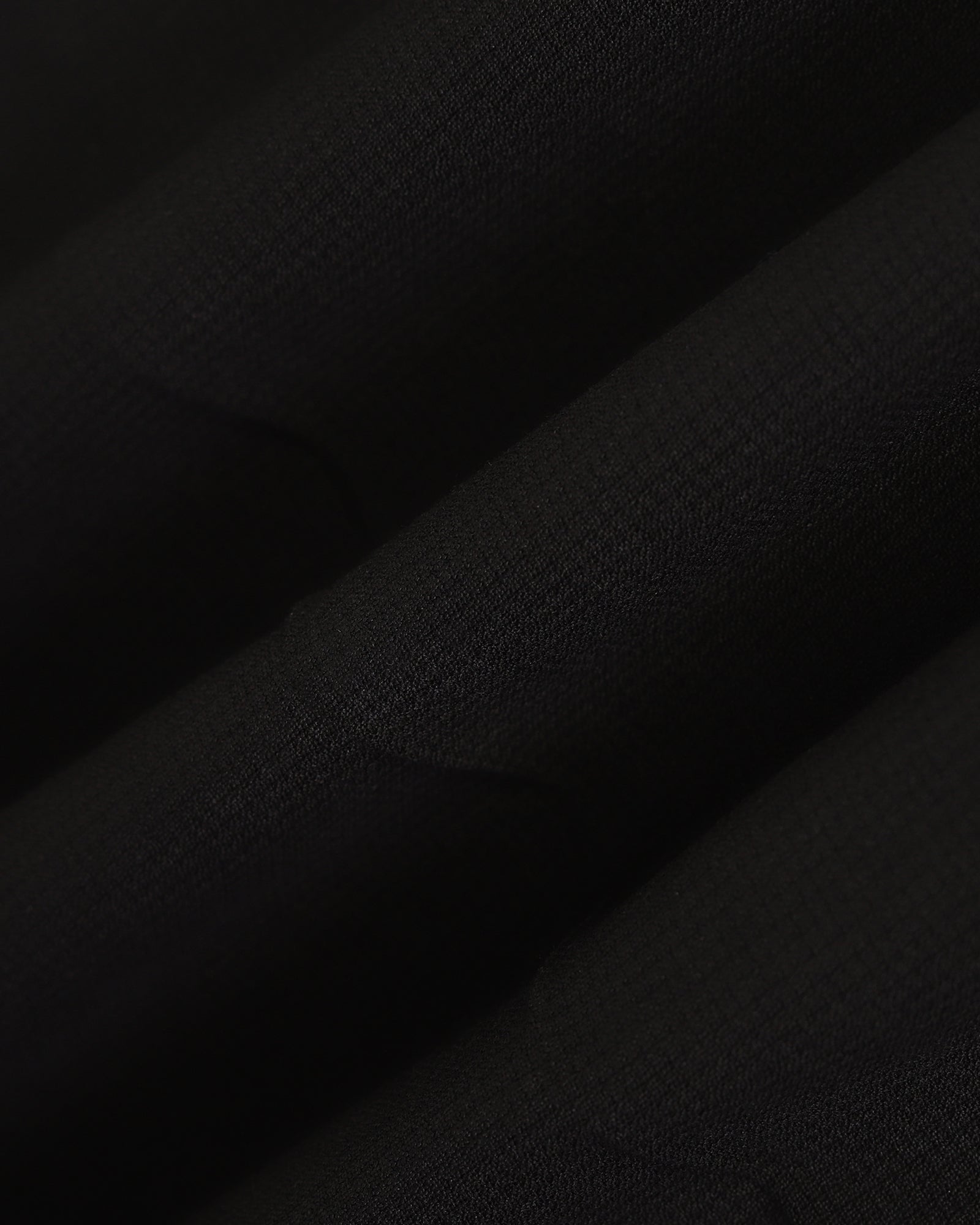 Black Textured Trouser - Black-269