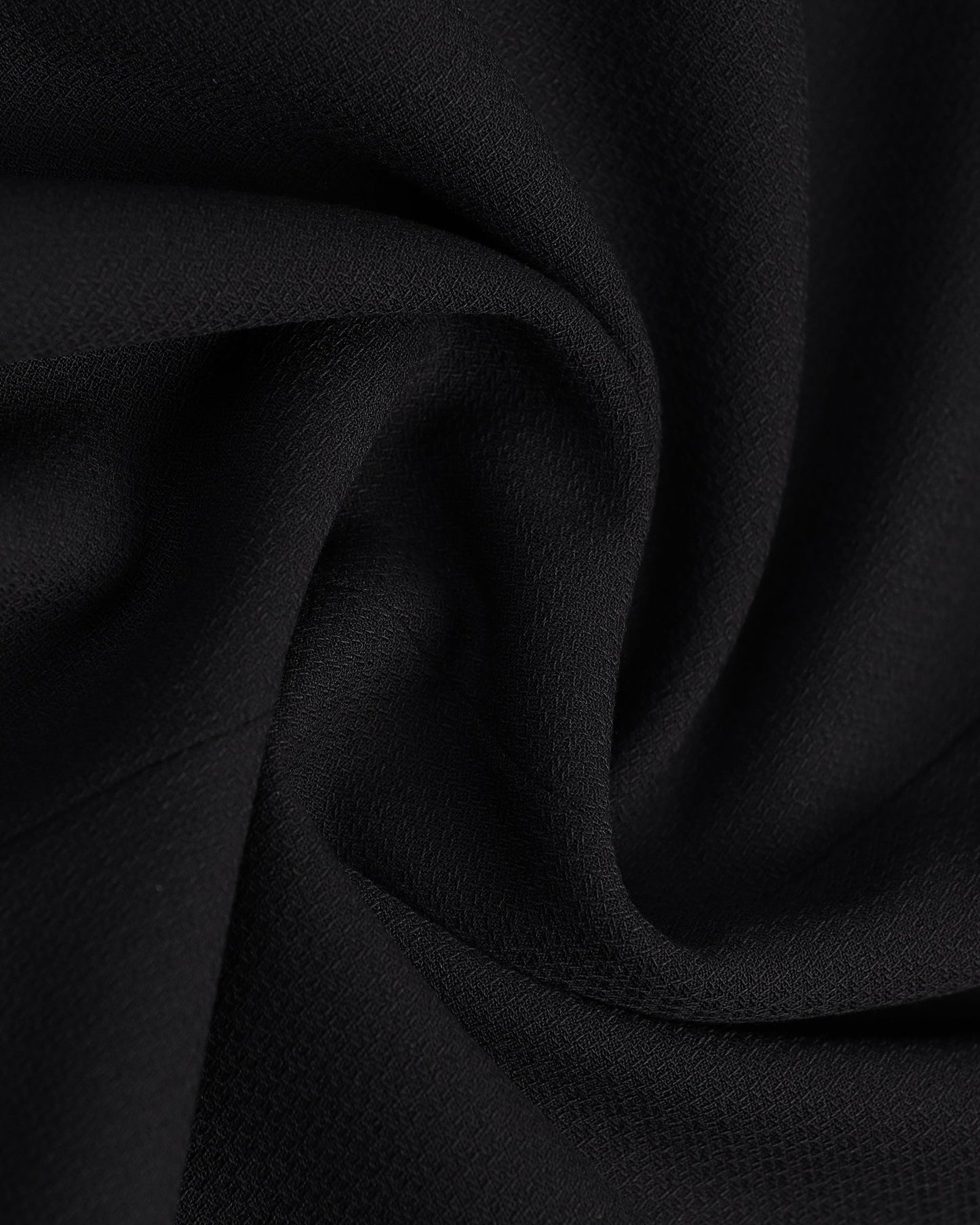 Black Three Piece Solid Suit - Kelm