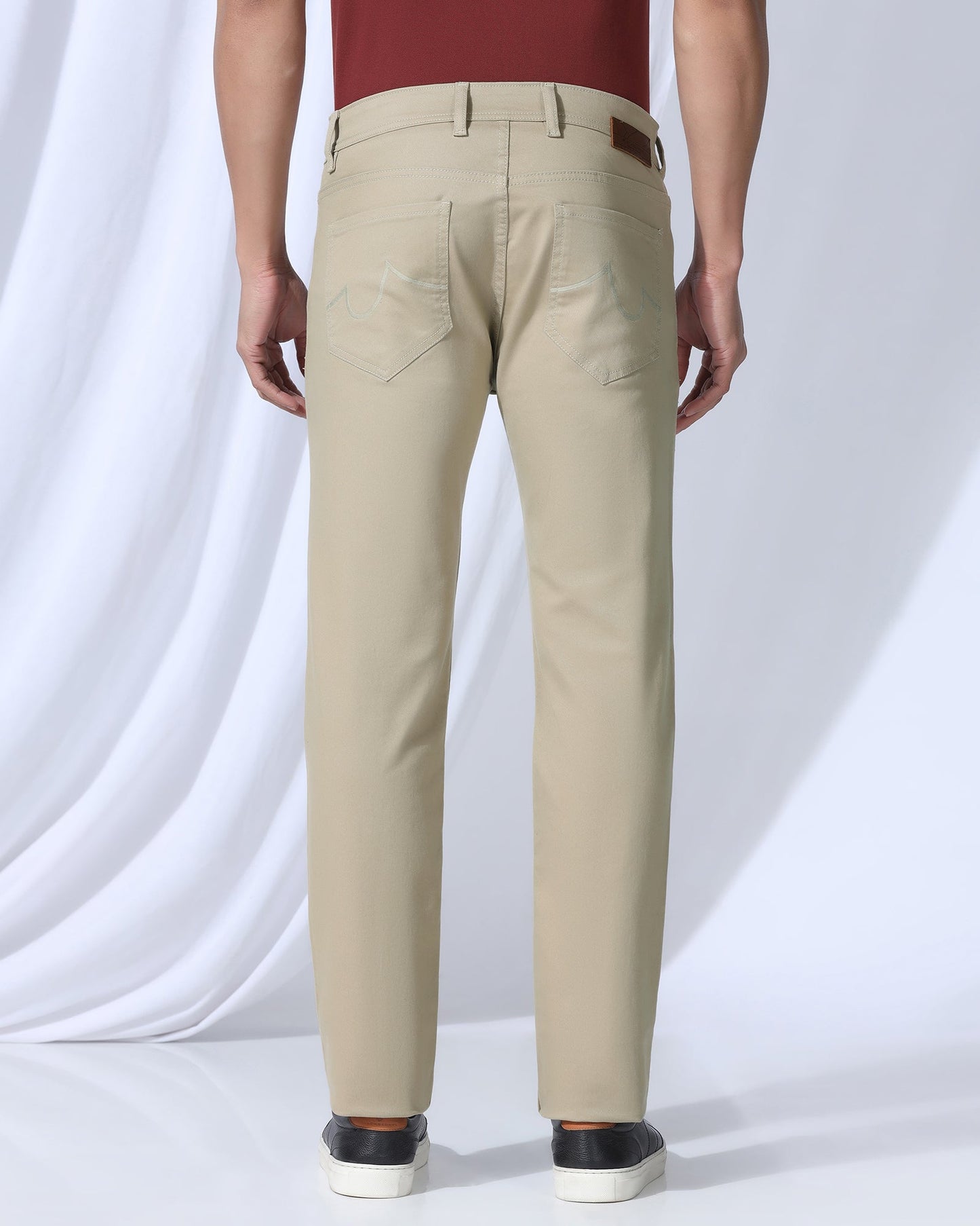 Bleed Zero Slim Yonk Fit Beige Jeans - Rene