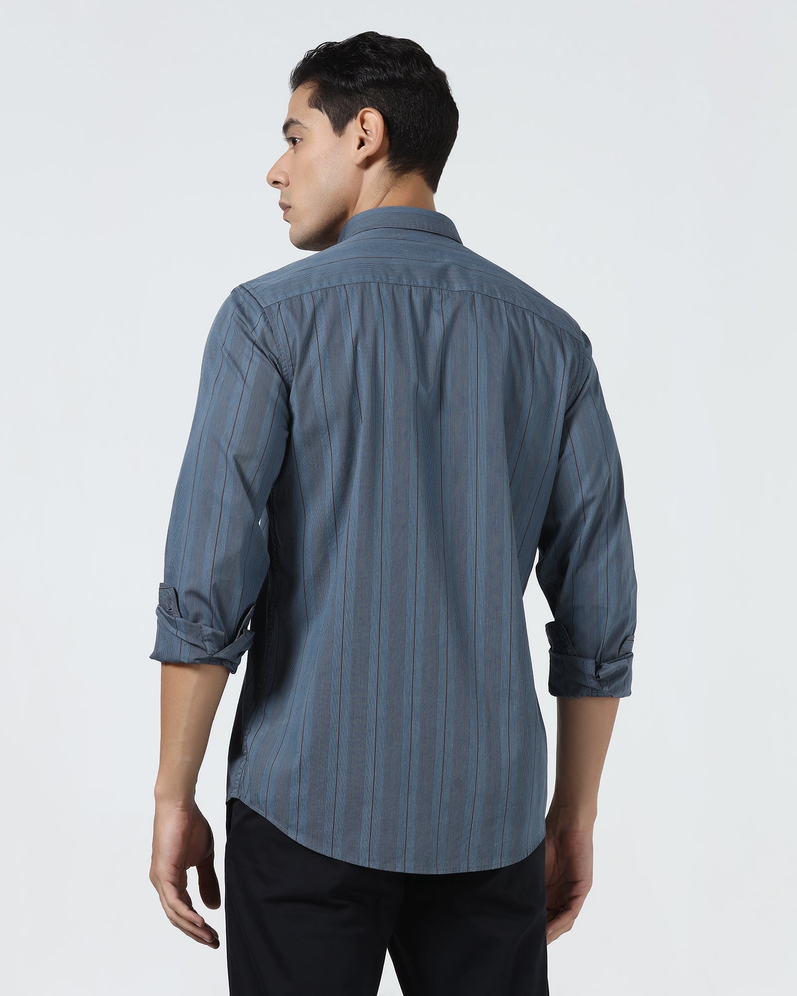 Blue Stripe Shirt - Ovlon