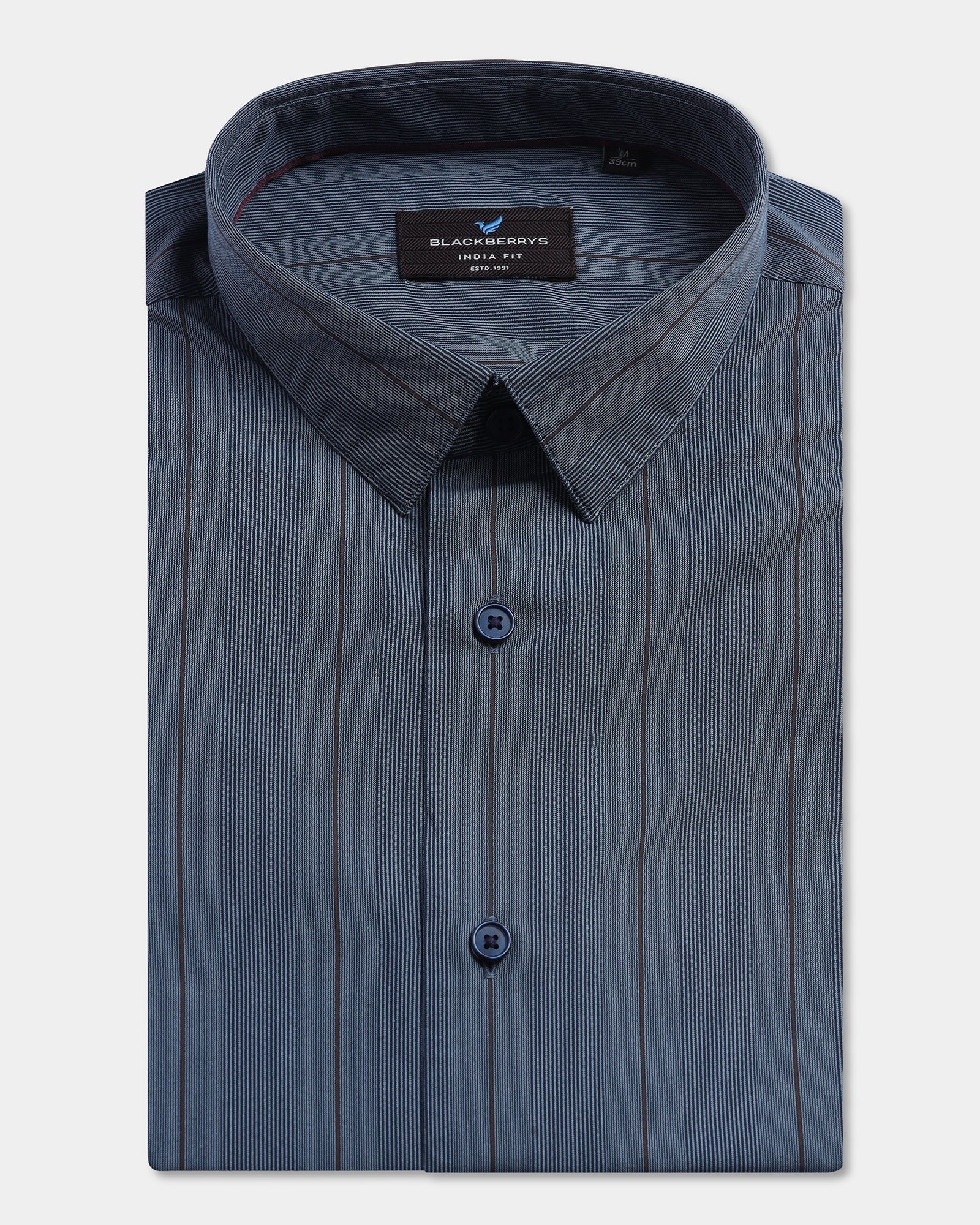 Blue Stripe Shirt - Ovlon