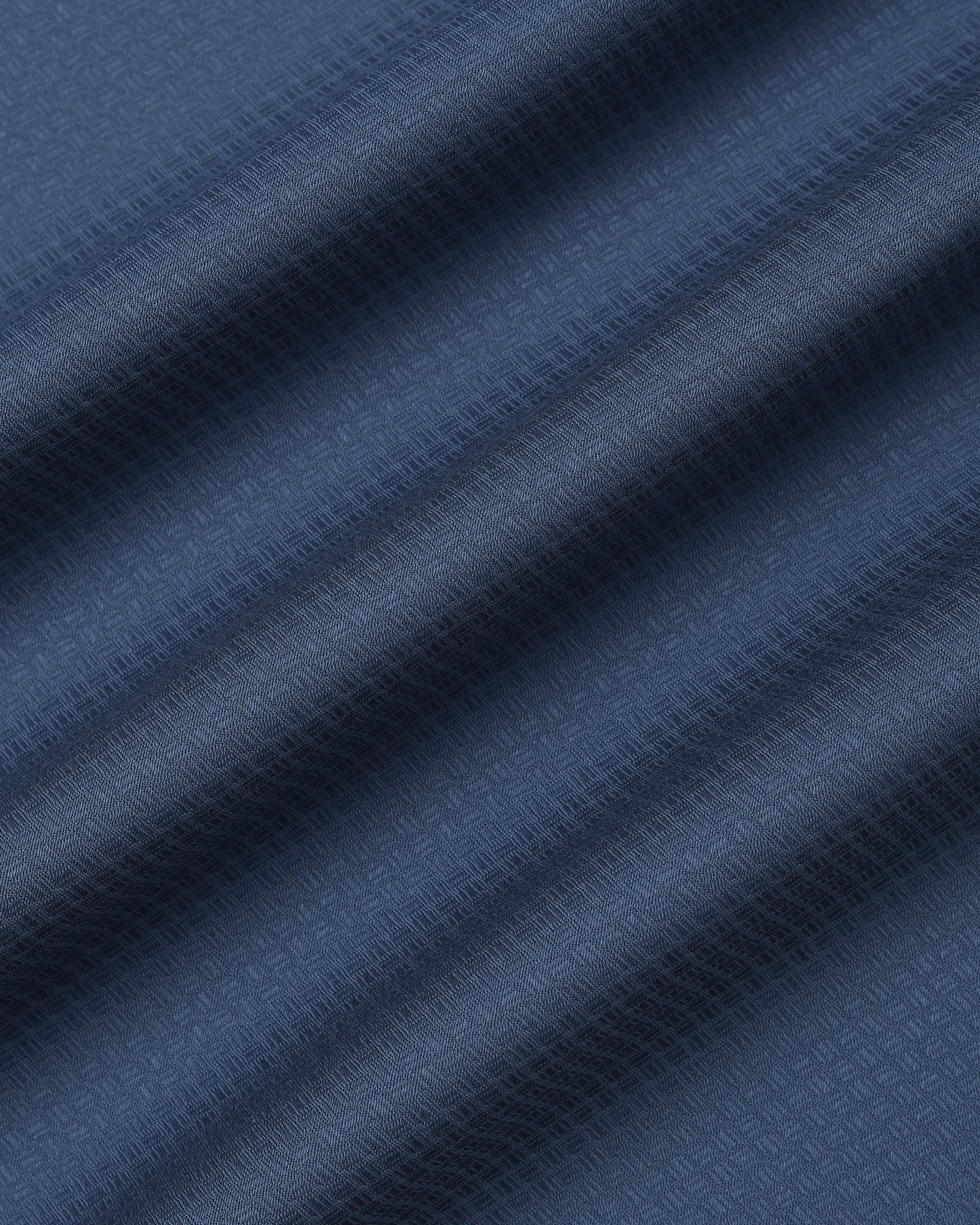 Blue Non Iron Textured Shirt - Erik