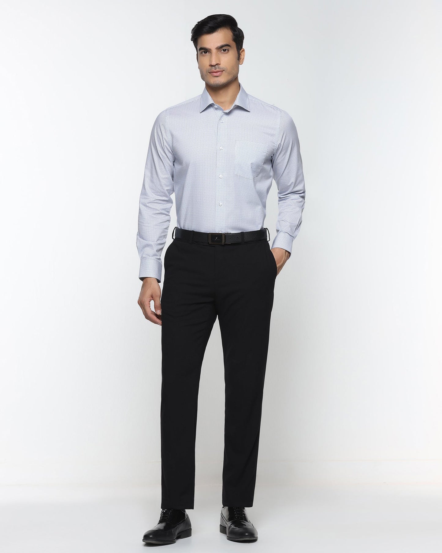Blue Printed Shirt - Alava