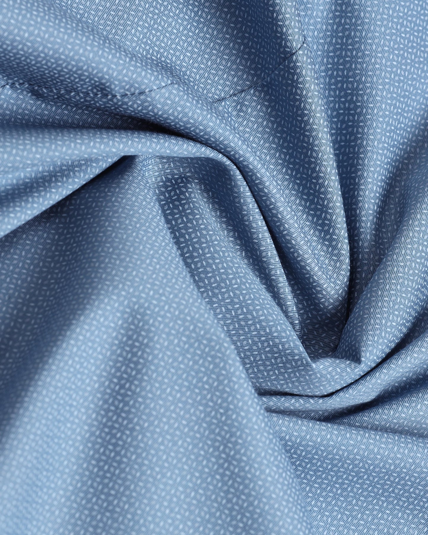 Blue Printed Shirt - Bylde