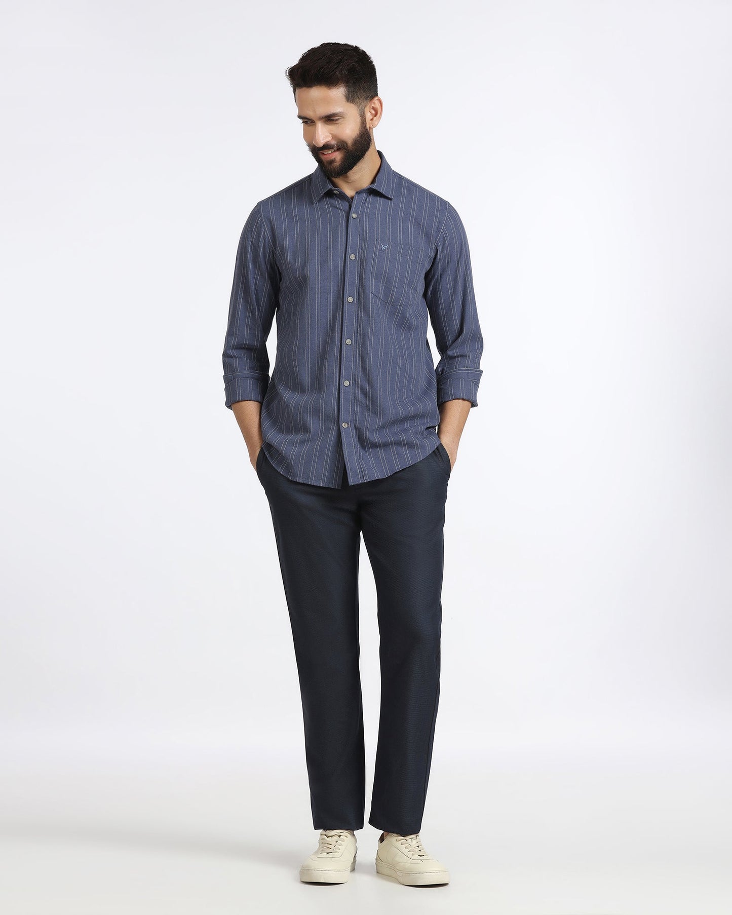 Blue Stripe Shirt - Numo