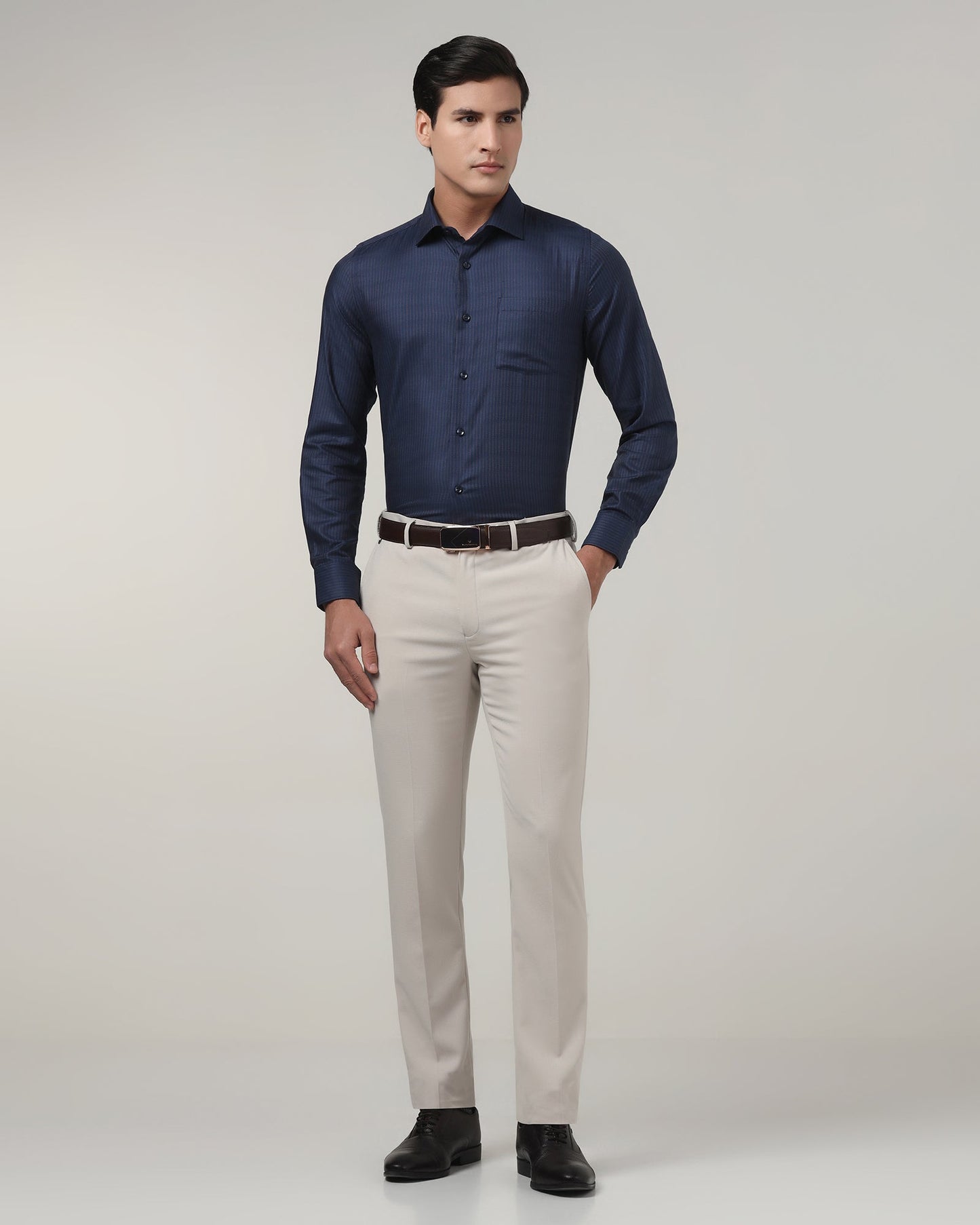 Blue Stripe Shirt - Preston