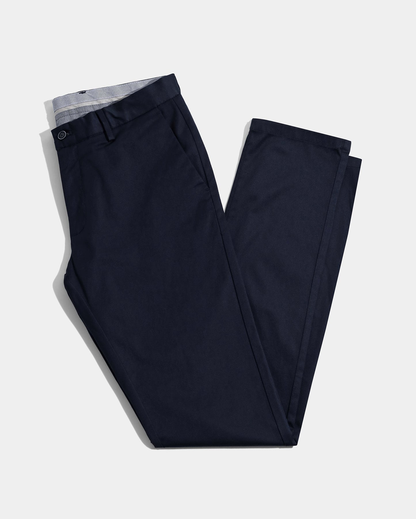 Blue Textured Khakis - Aspen