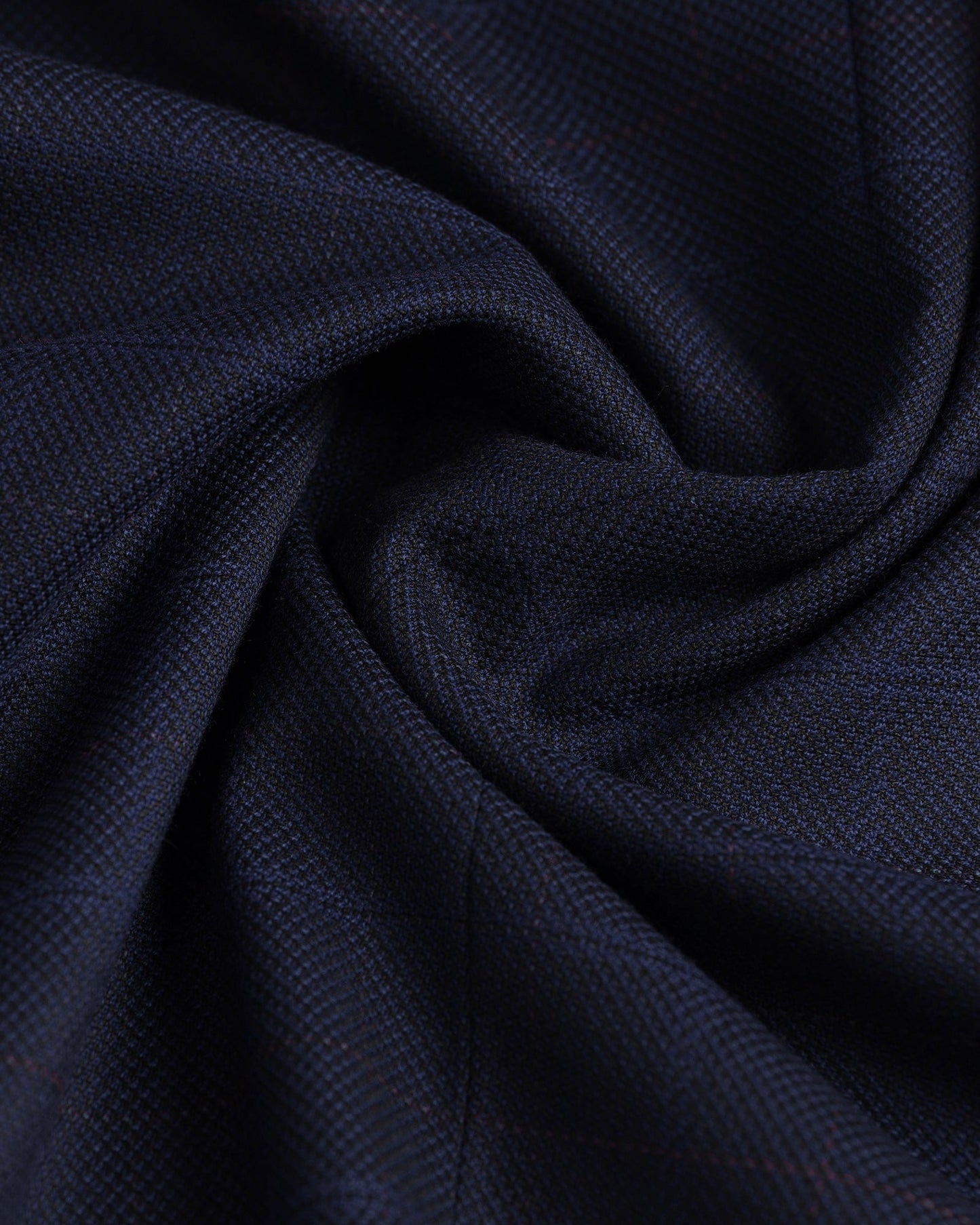 Blue Three Piece Check Suit - Qester