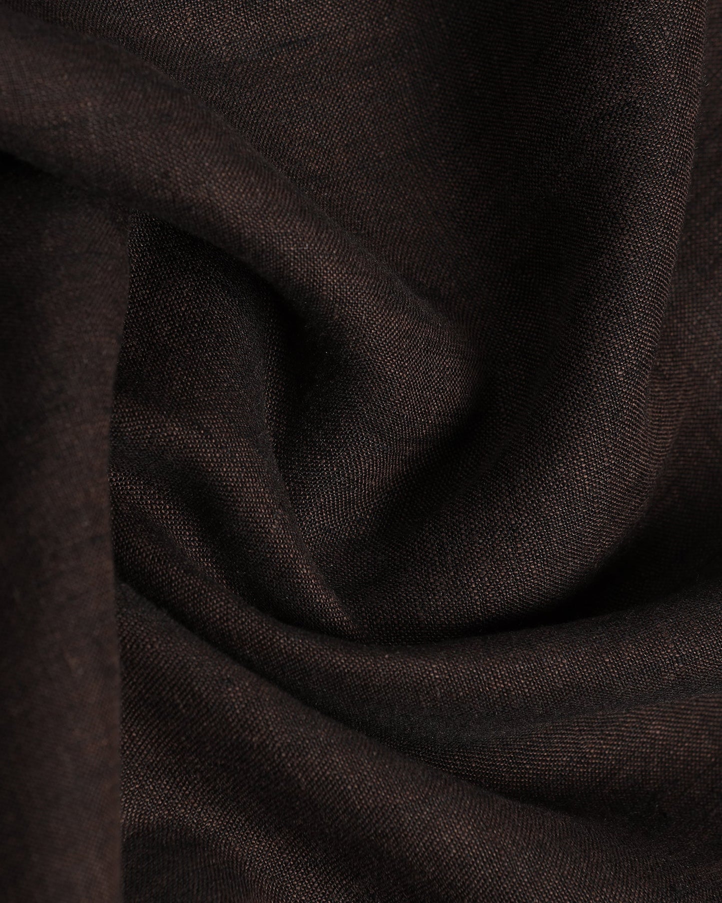 Brown Linen Solid Shirt - Bayek