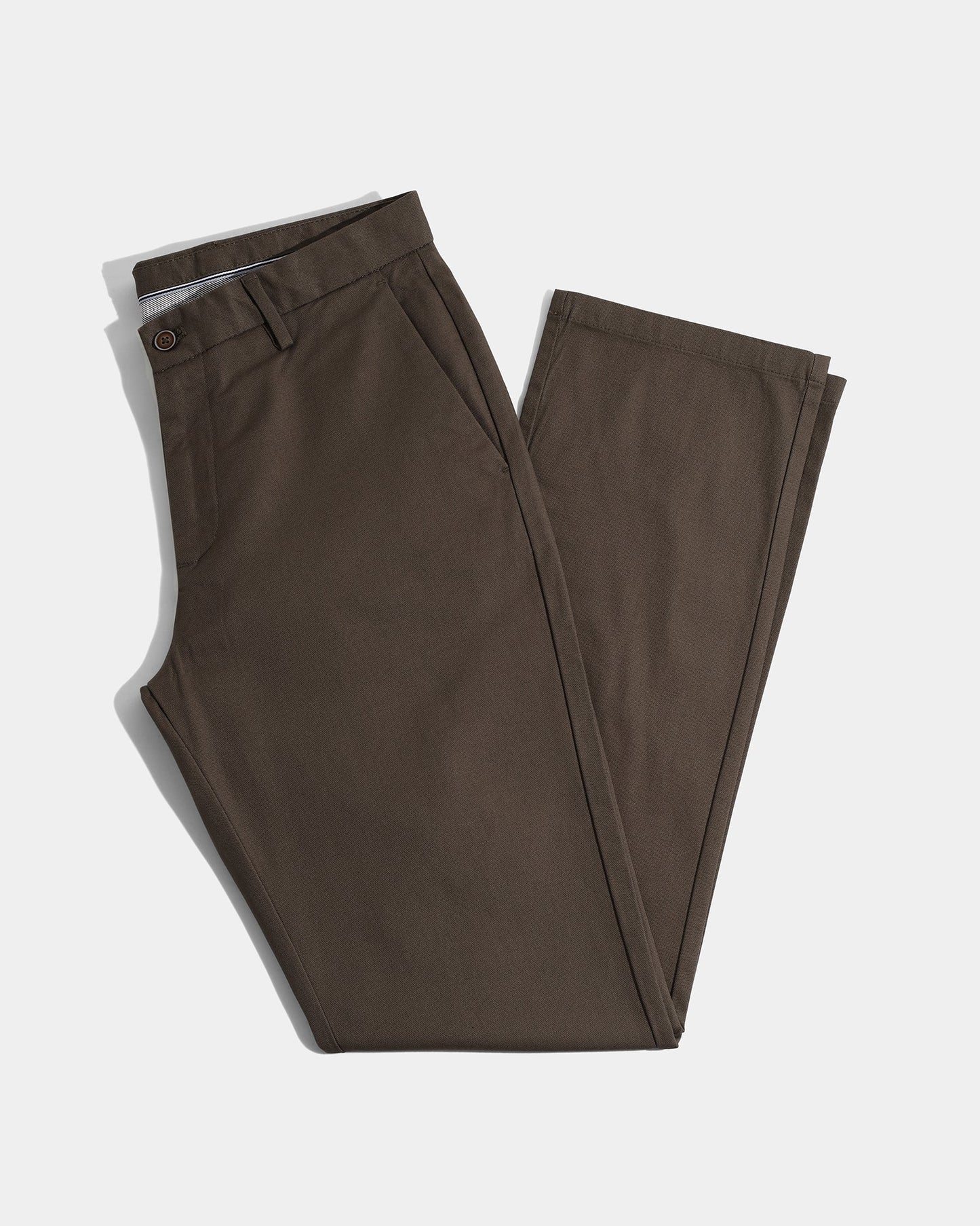 Brown Textured Khakis - Ibis