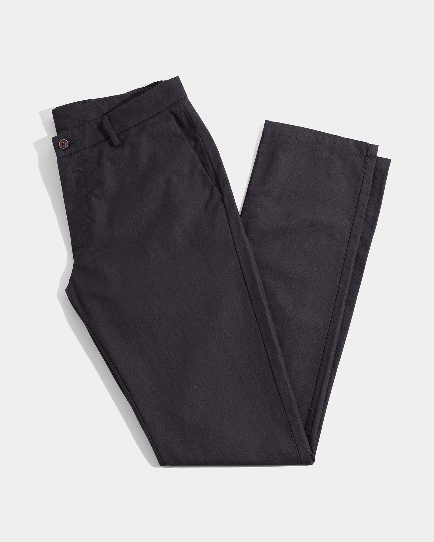 Brown Textured Khakis - Oak