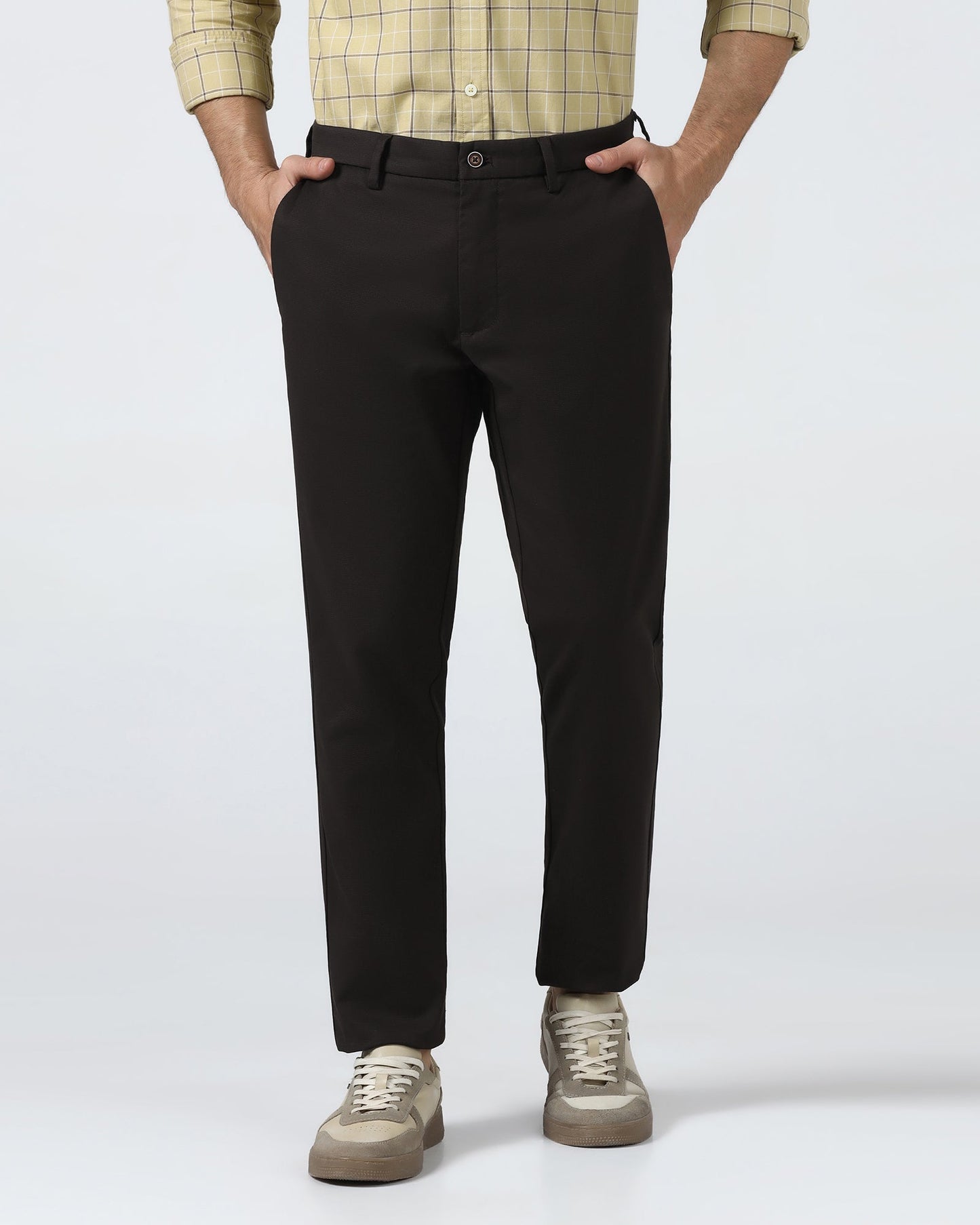 Brown Textured Khaki - Petral