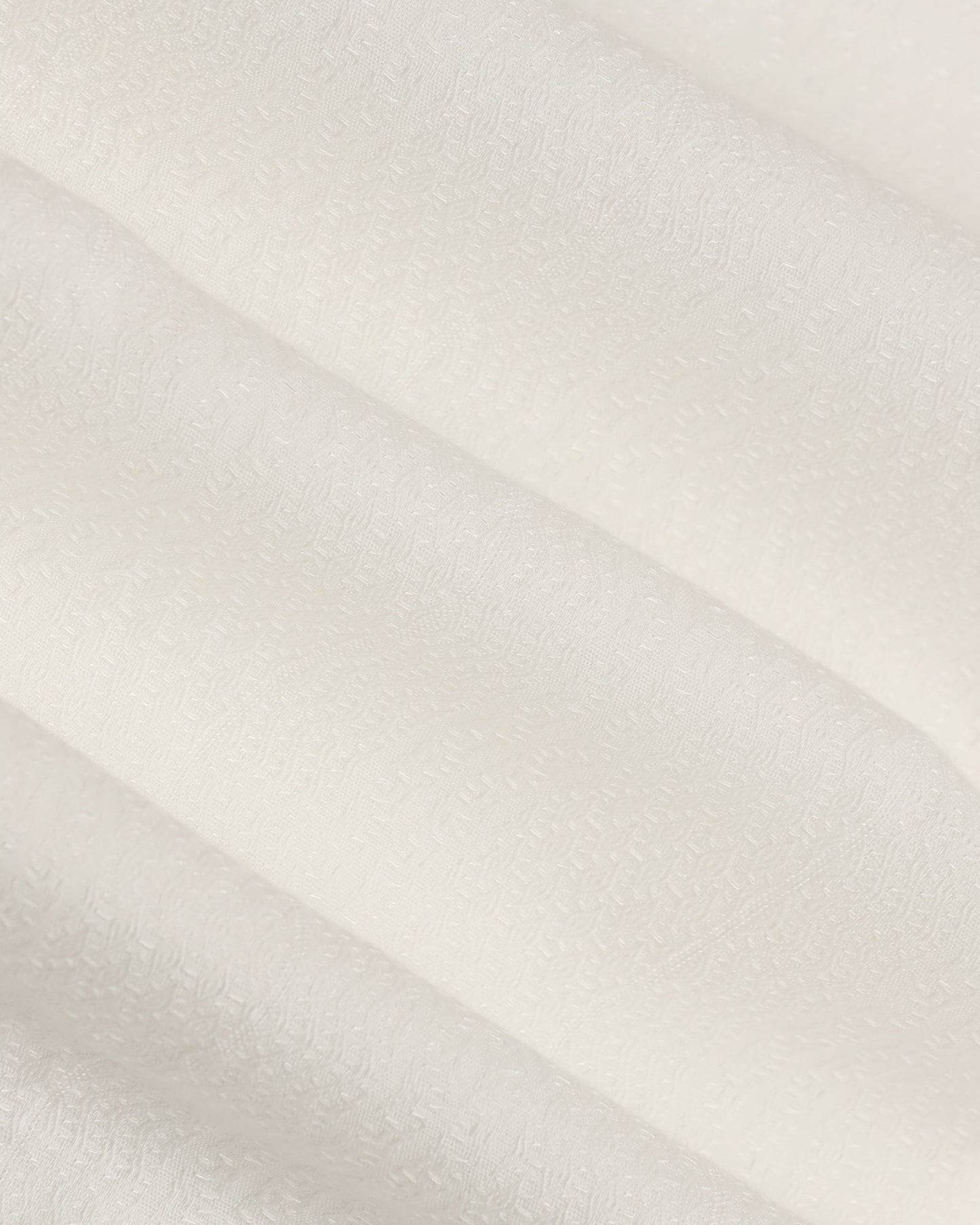 Casual Half Sleeve White Textured Shirt - Elister