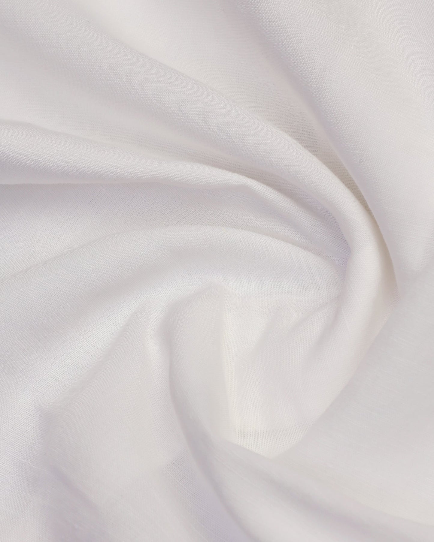 Casual Half Sleeve White Solid Shirt - Maison