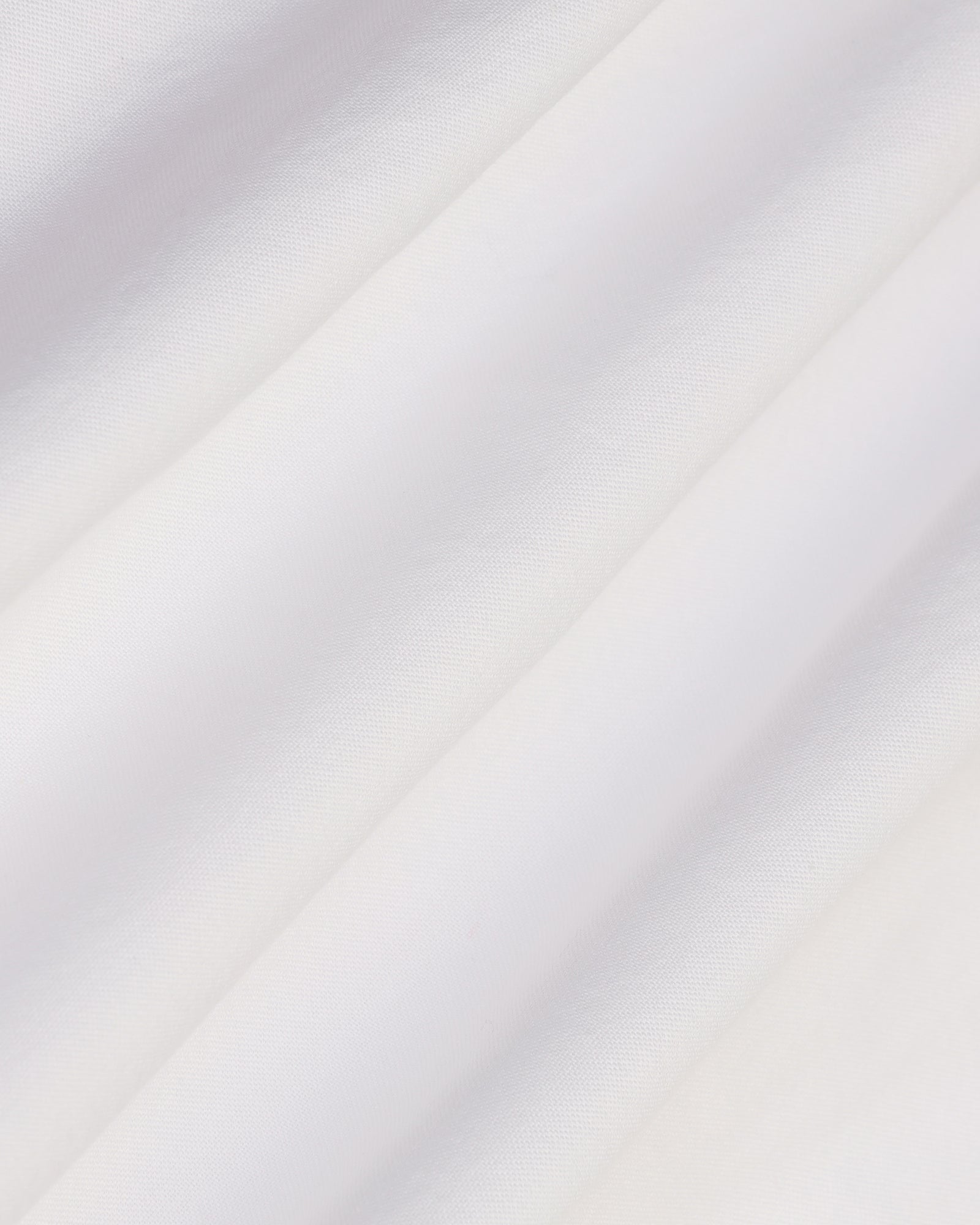 Casual White Solid Shirt - Solly