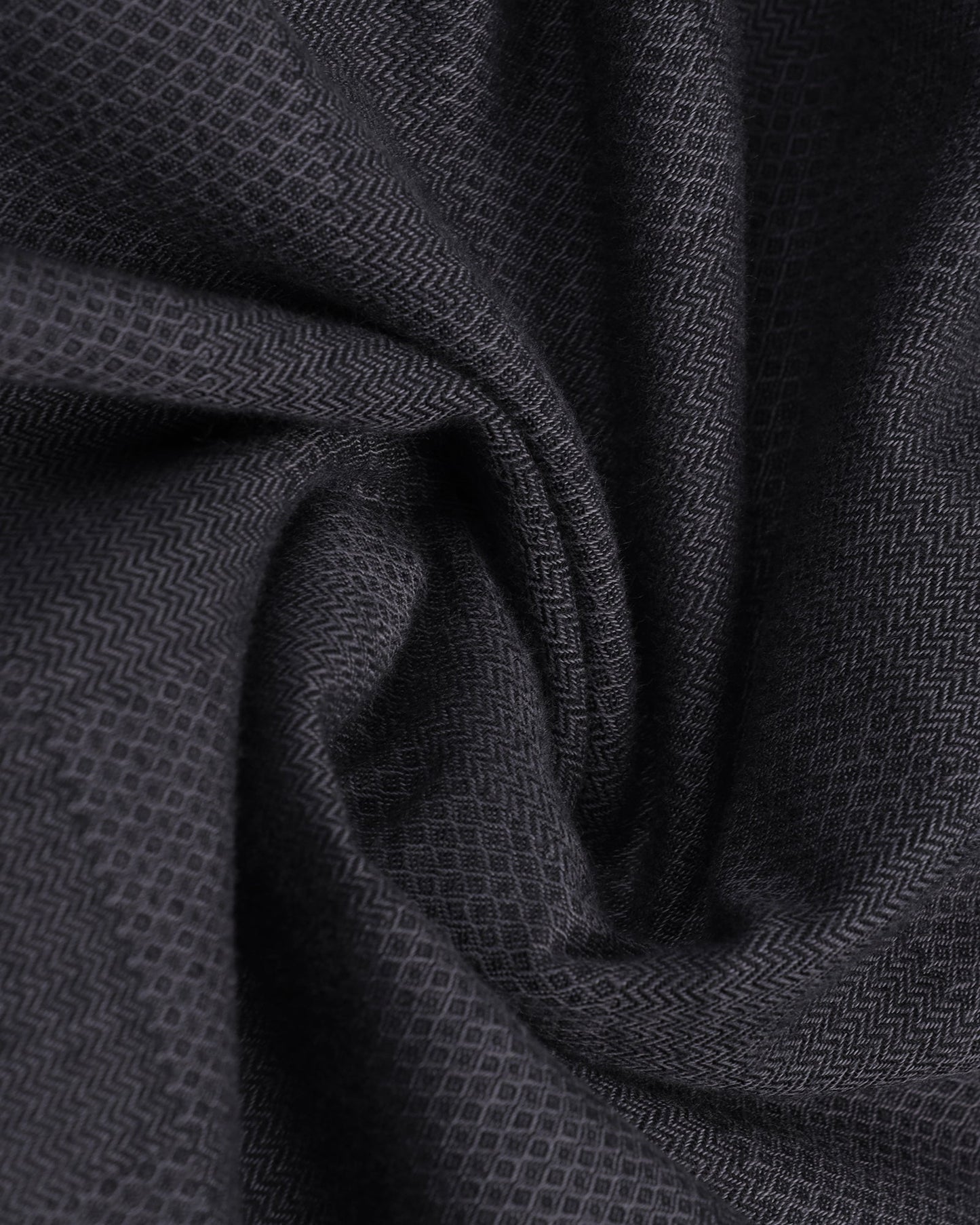 Charcoal Jacquard Shirt - Finja