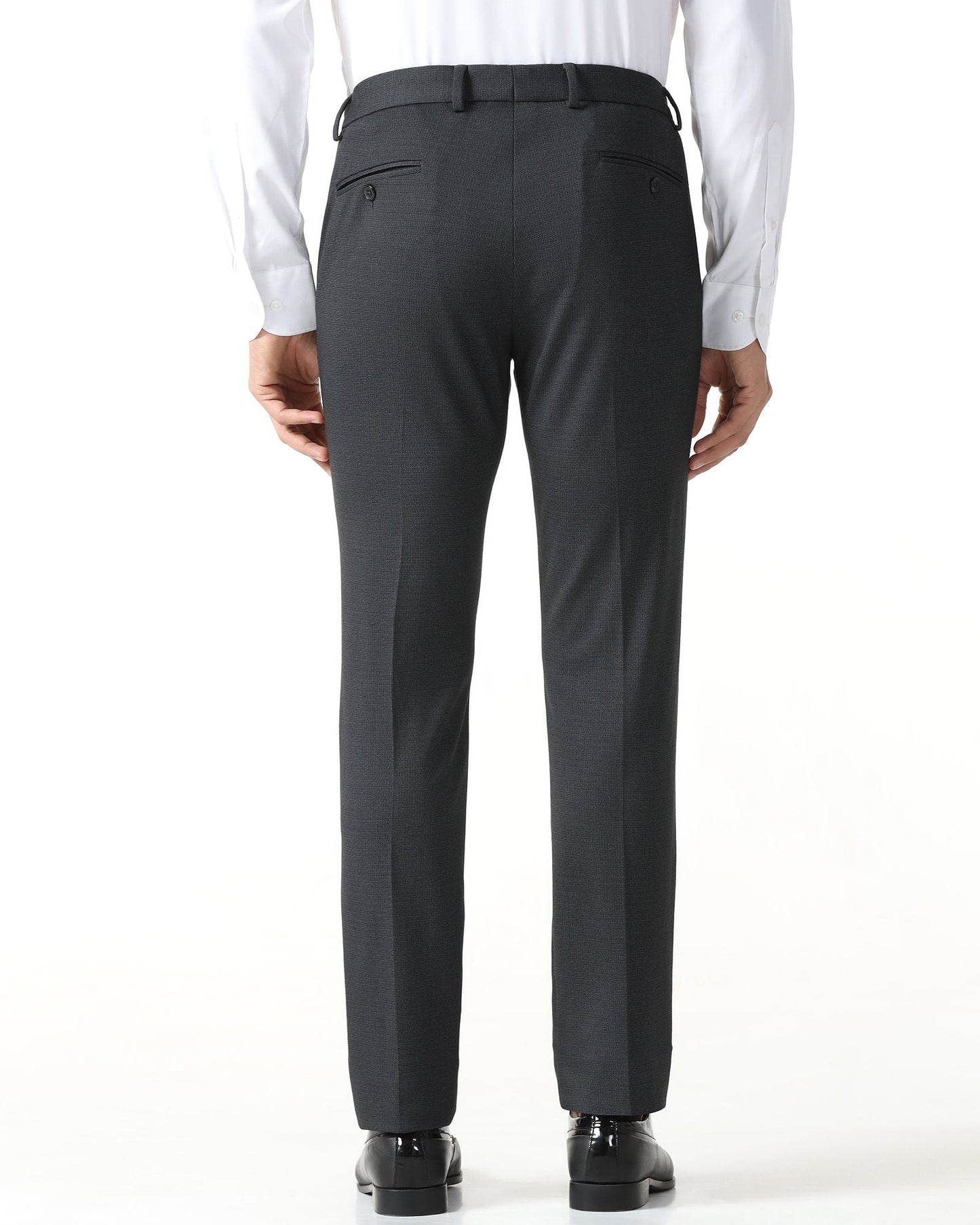 Charcoal Printed Trouser - Bira