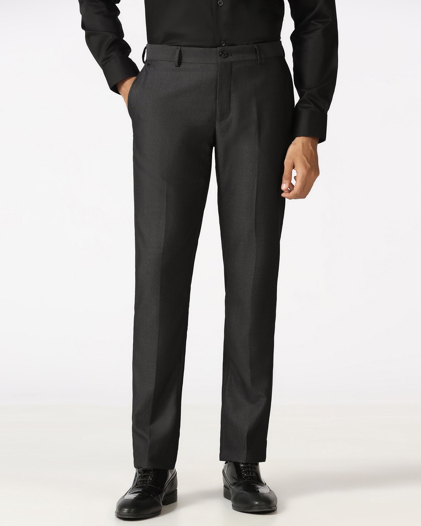 Charcoal Stripe Trouser - Sula