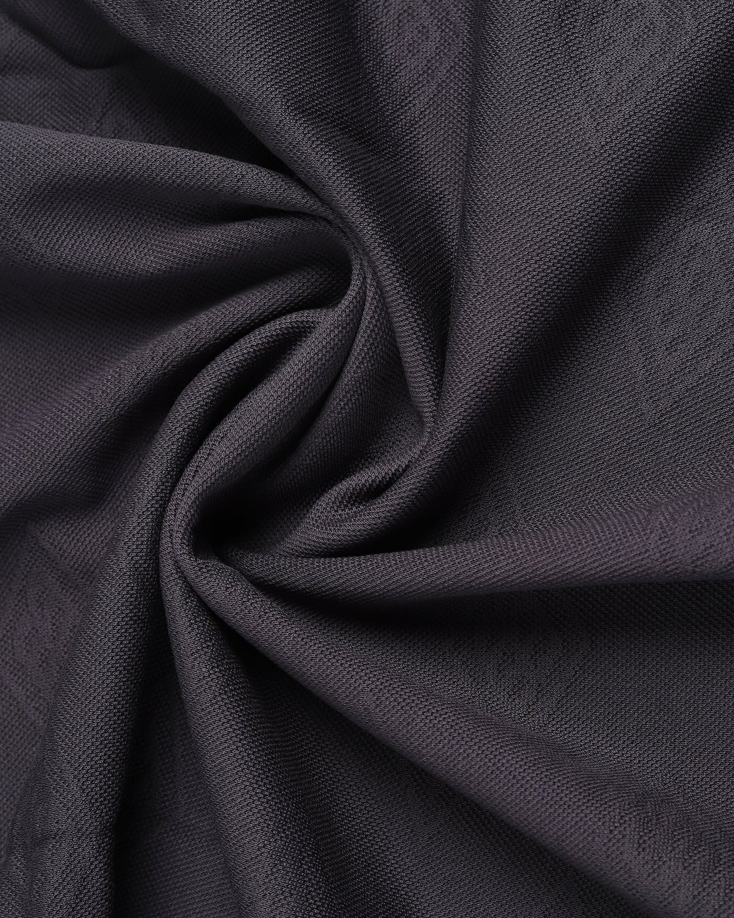 Charcoal Textured Polo - Wayne