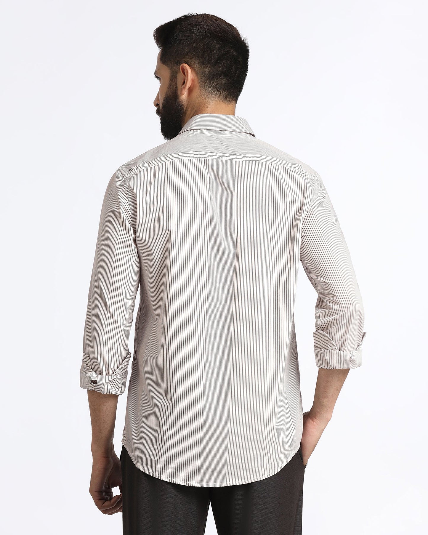 Cherry Lacquer Stripe Shirt - Juden