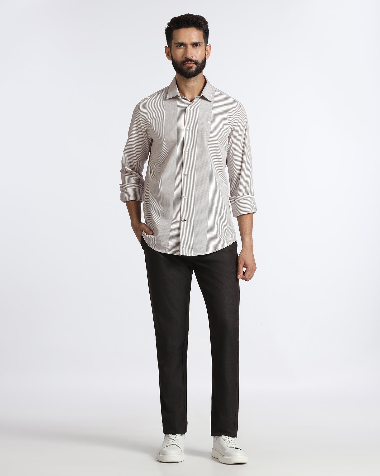 Cherry Lacquer Stripe Shirt - Juden
