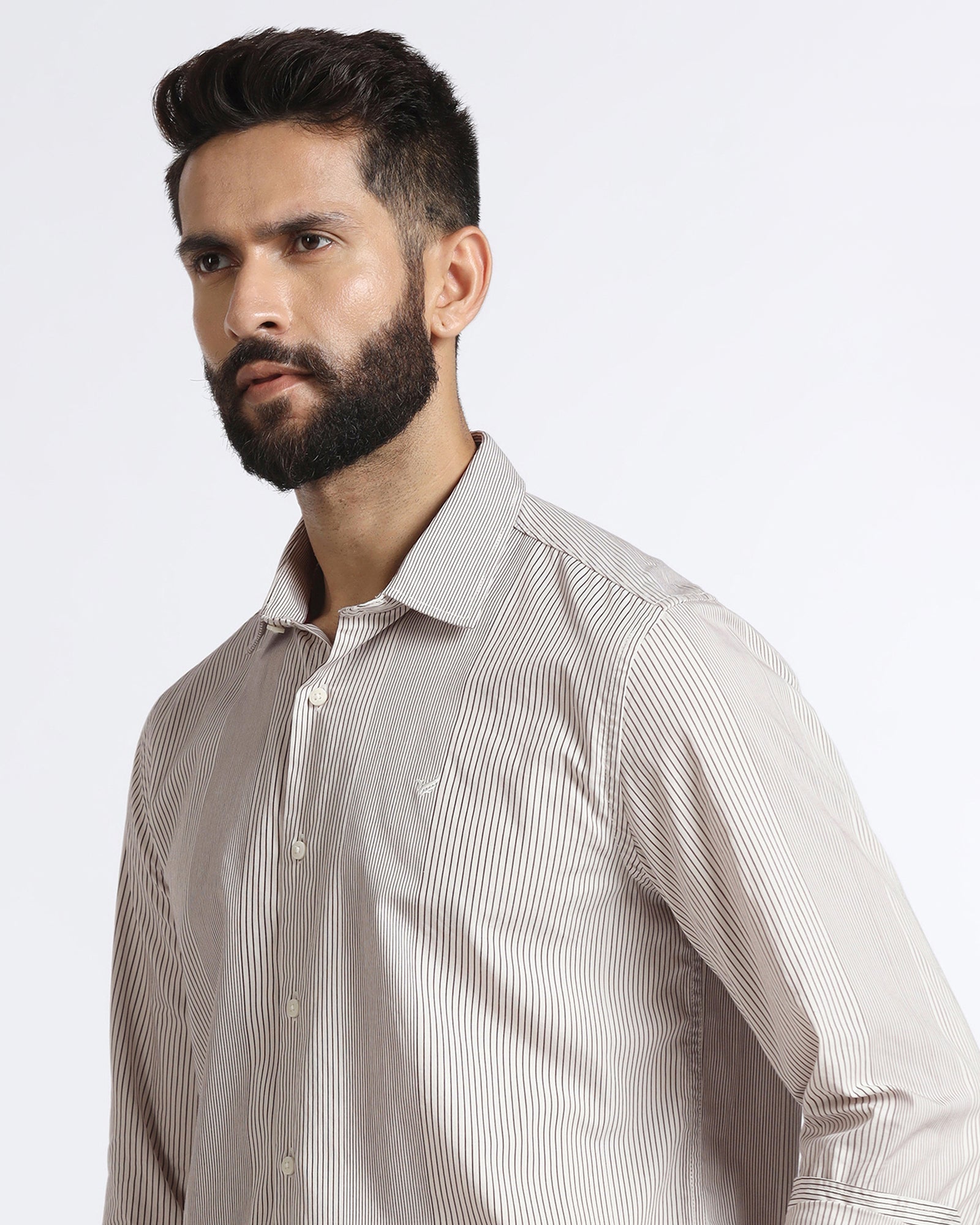 Cherry Lacquer Stripe Shirt - Juden
