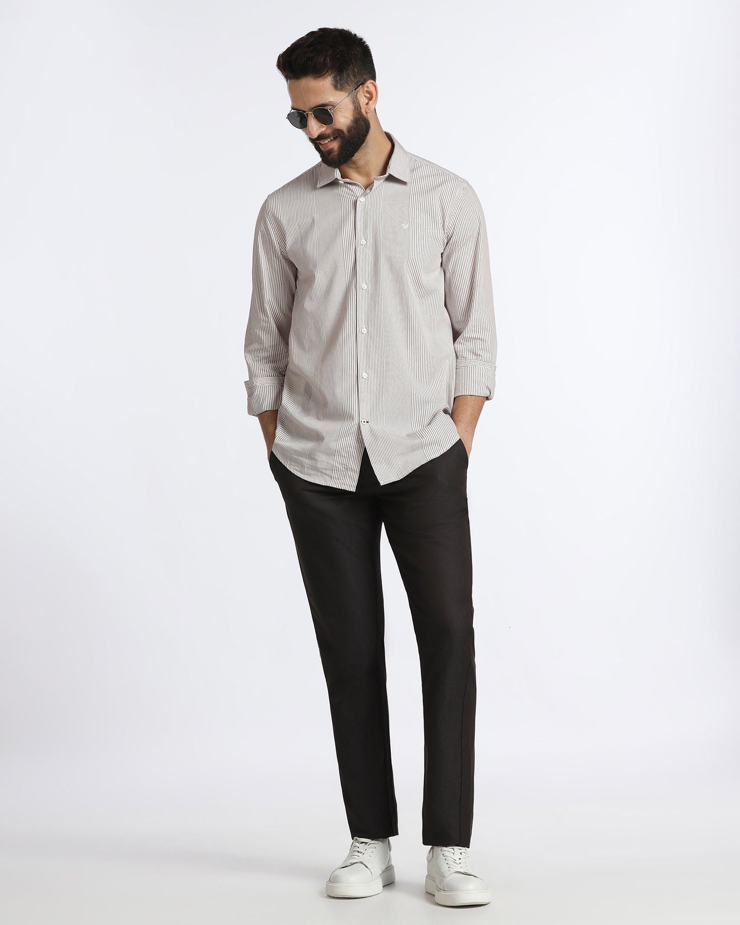 Cherry Lacquer Stripe Shirt - Juden