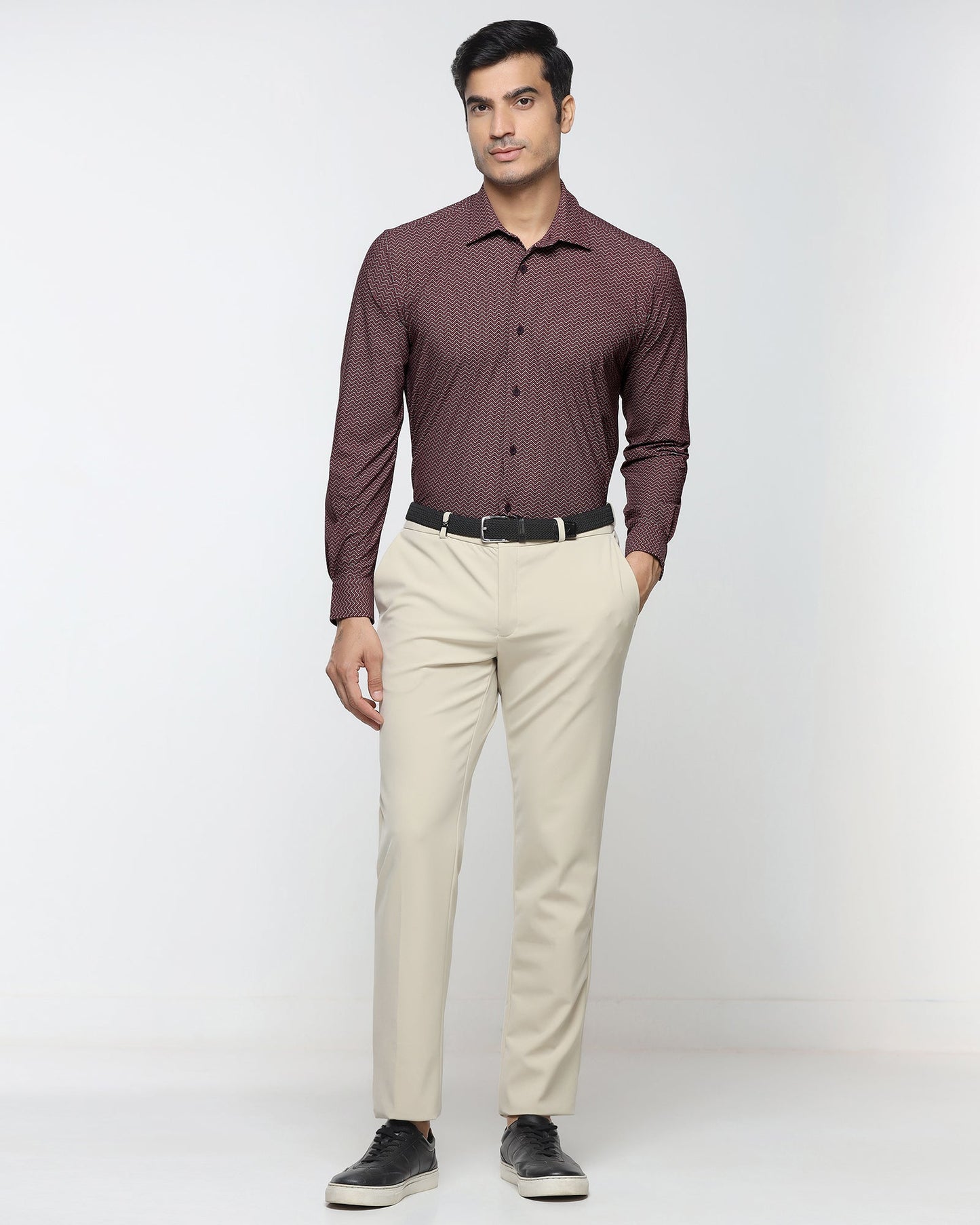 Cherry Lacquer TechPro Printed Shirt - Galaxy