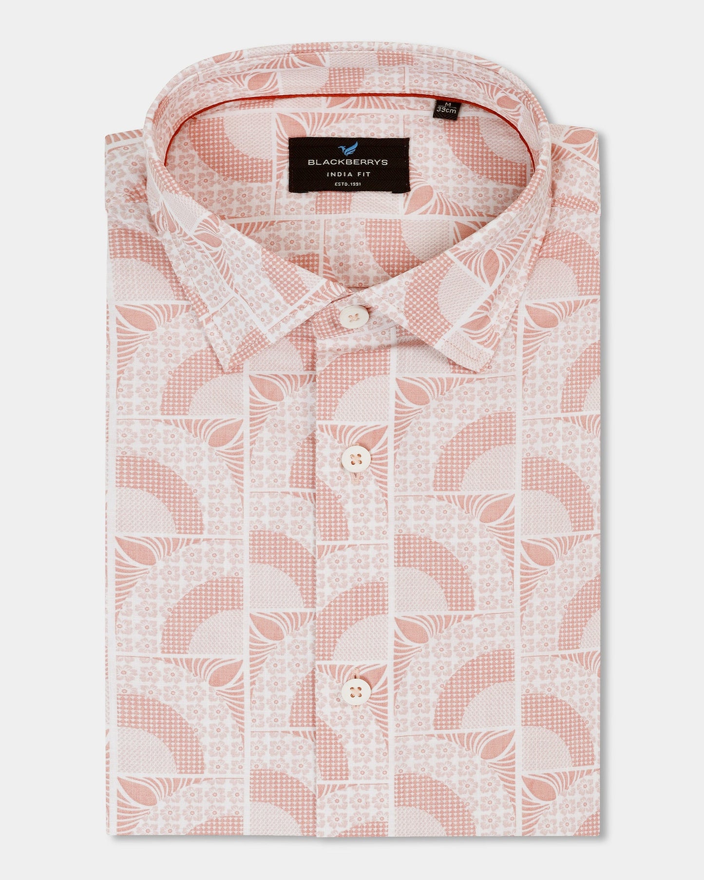 Coral Printed Shirt - Amer