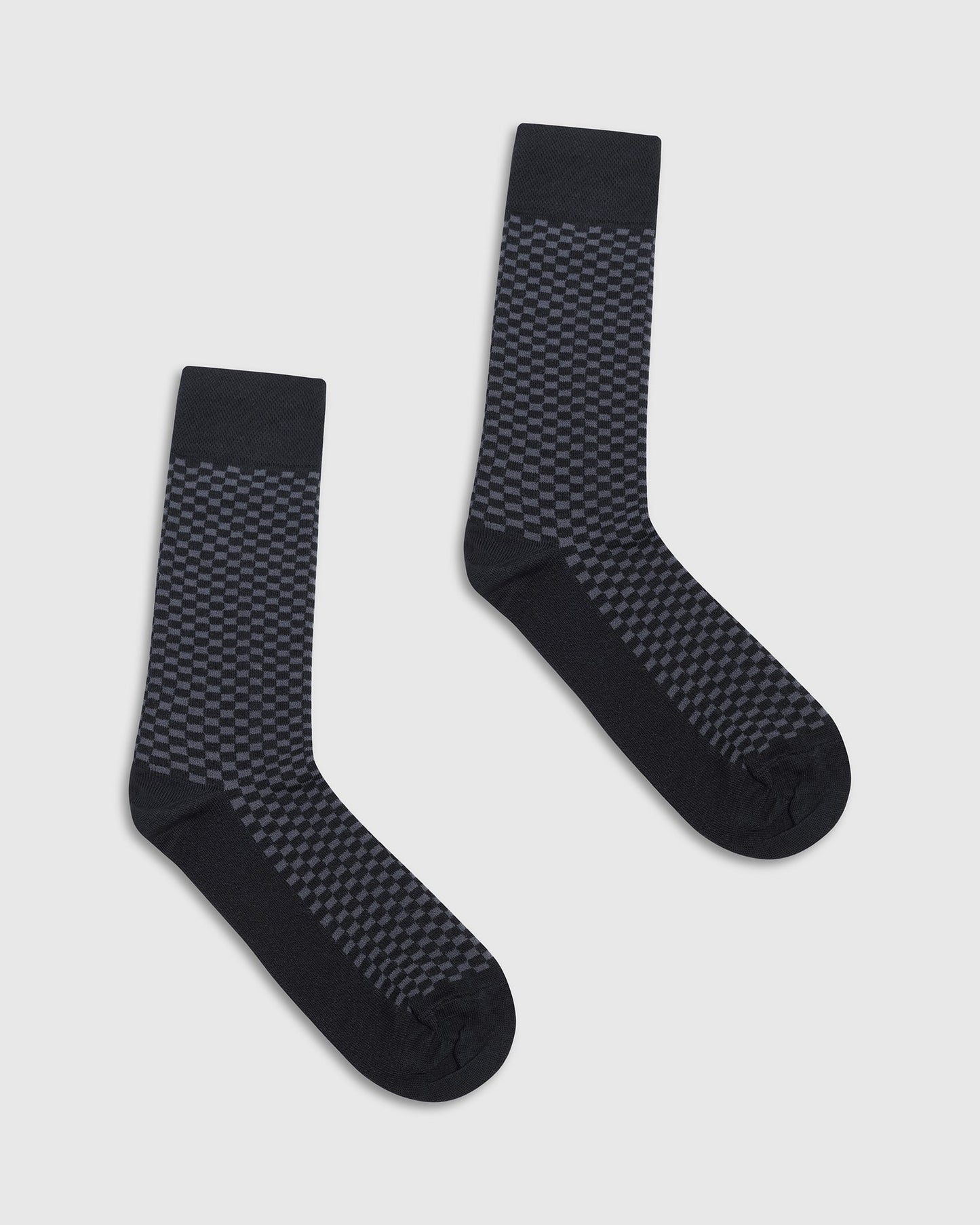 Cotton Blue Knitted Socks - Vammy
