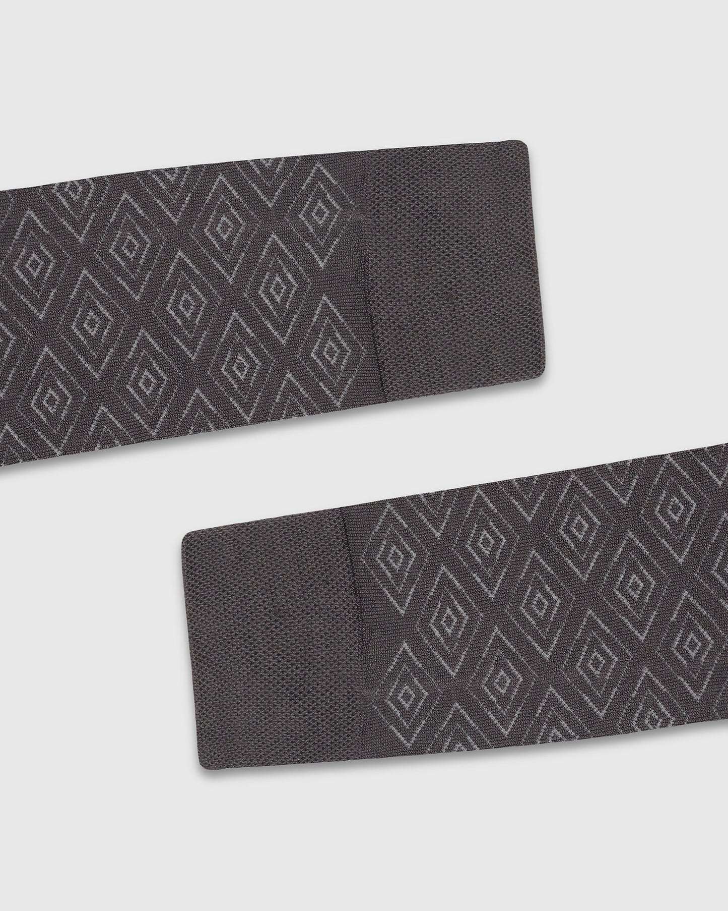 Cotton Grey Knitted Socks - Valta
