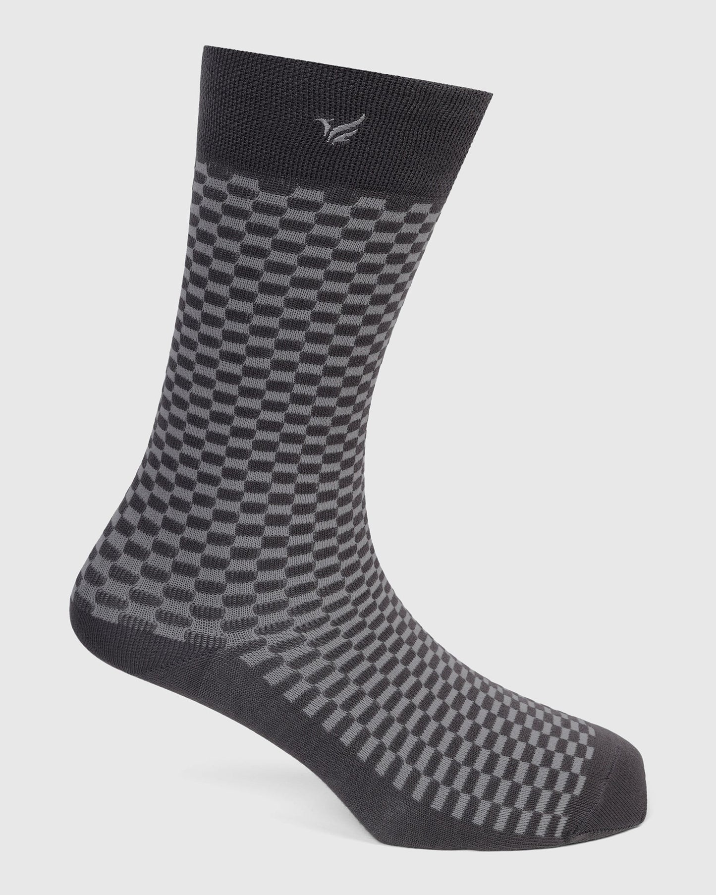 Cotton Grey Knitted Socks - Vammy