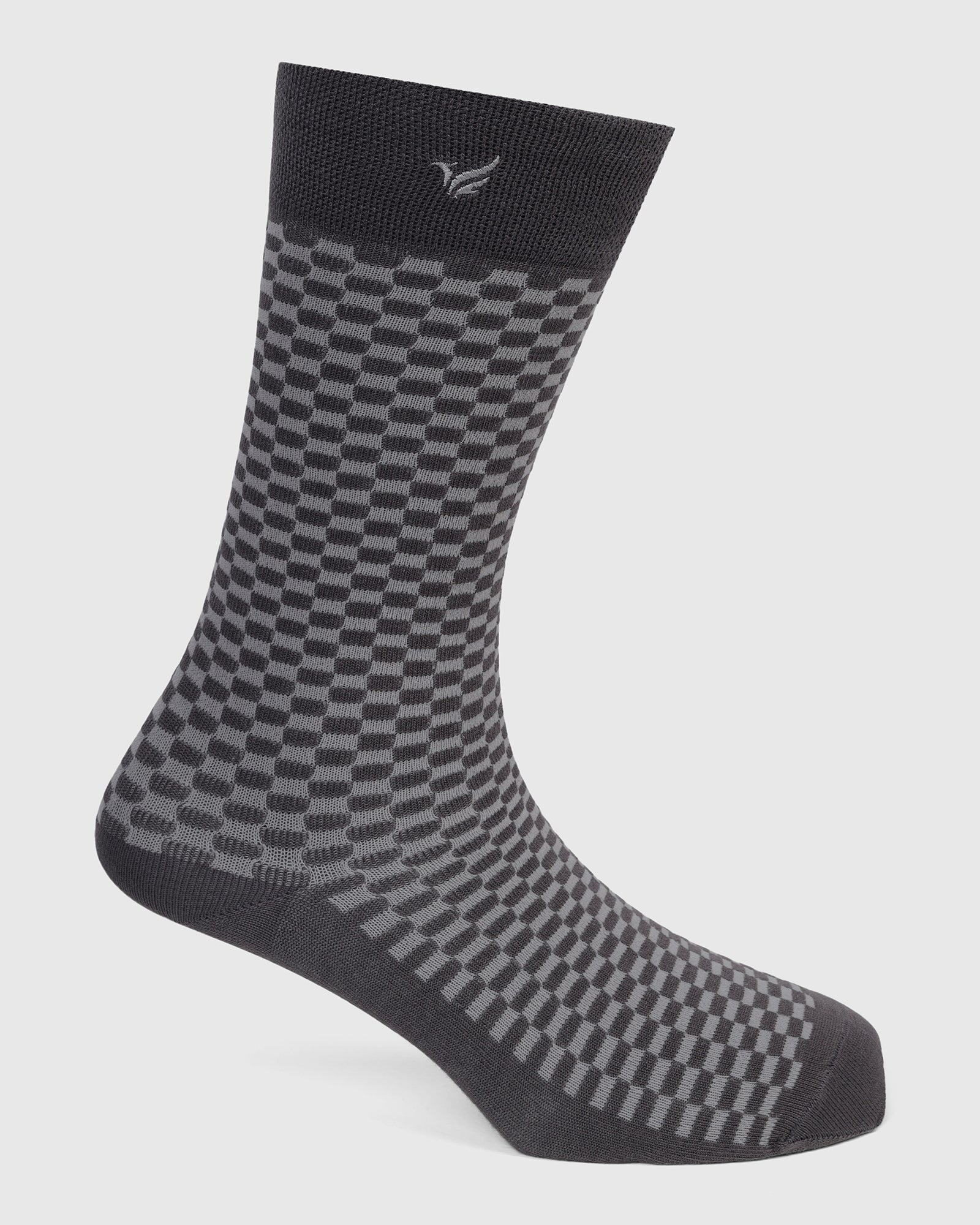Cotton Grey Knitted Socks - Vammy