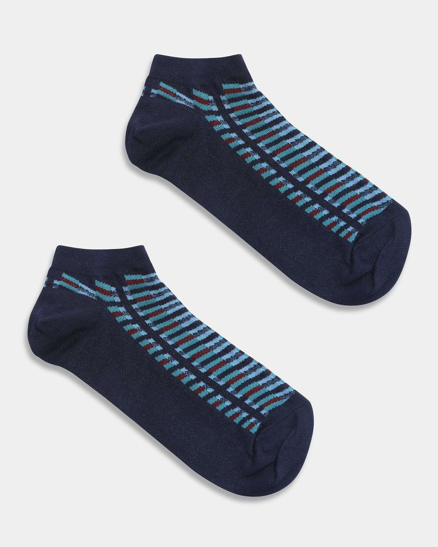 Cotton Multi Color Knitted Socks - Araca