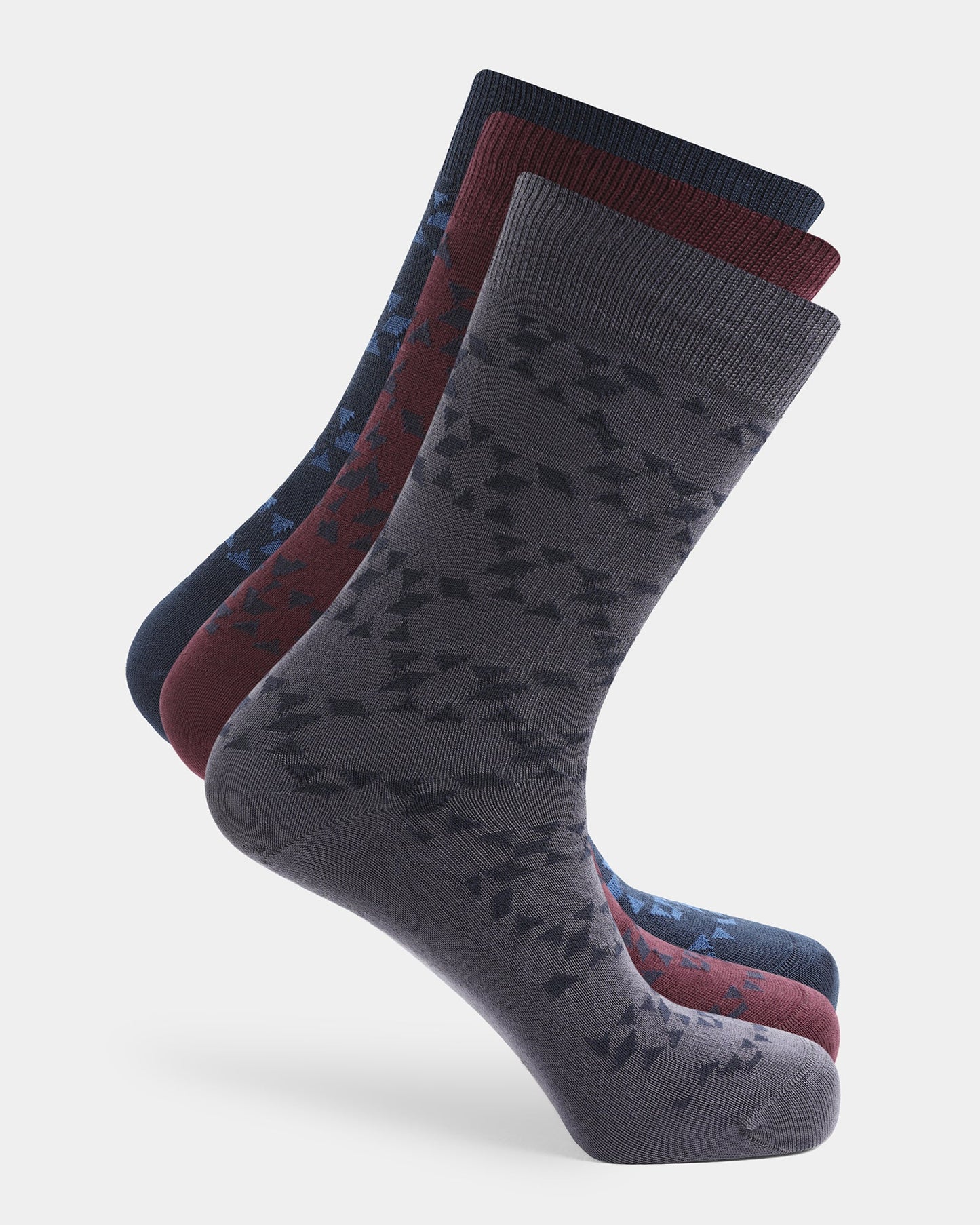 Cotton Multi Color Knitted Socks - Axo