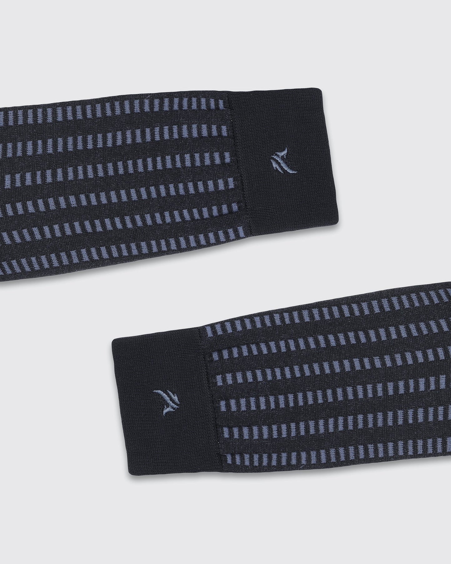 Cotton Navy Knitted Socks - Vinton