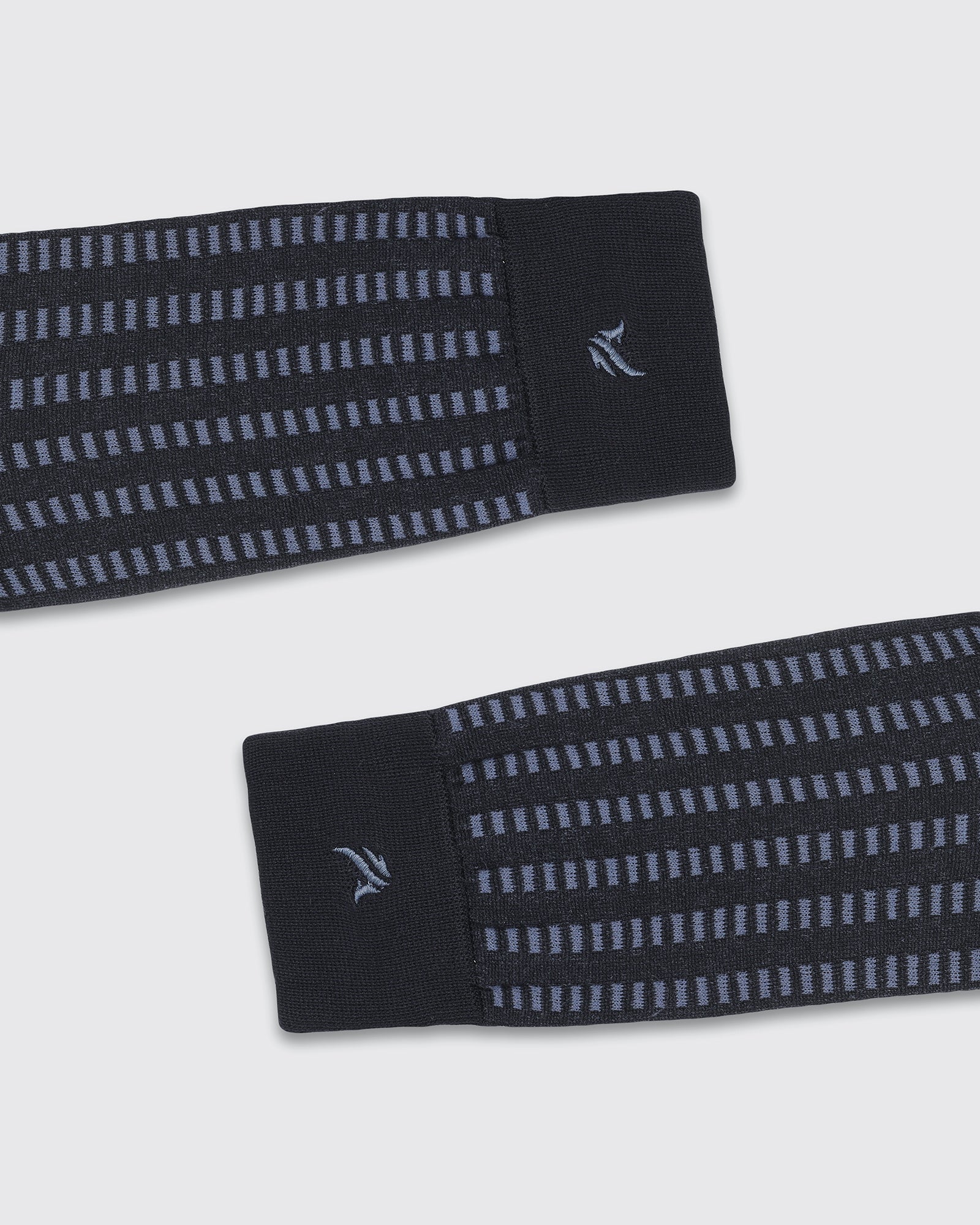 Cotton Navy Knitted Socks - Vinton