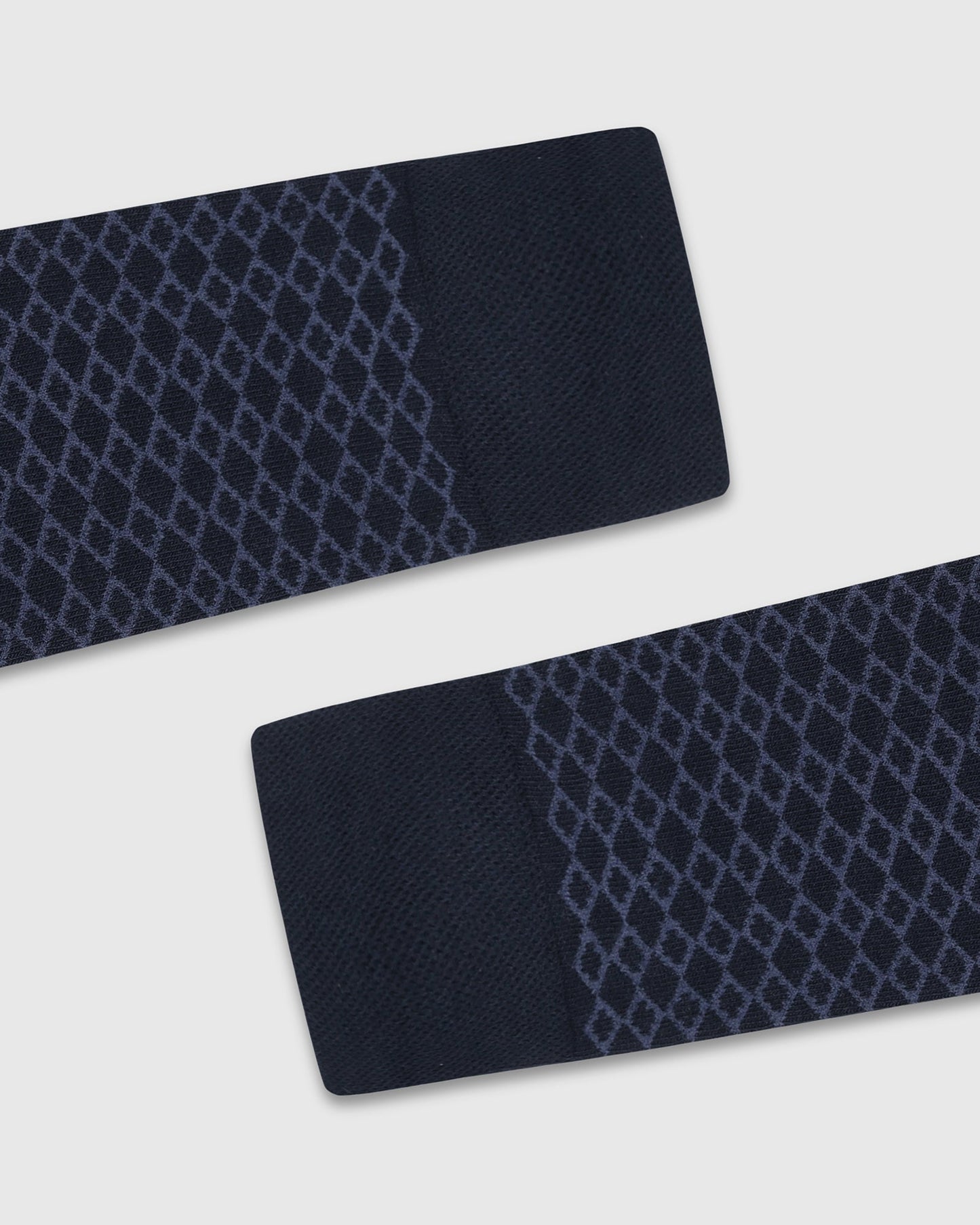 Cotton Navy Knitted Socks - Vanny