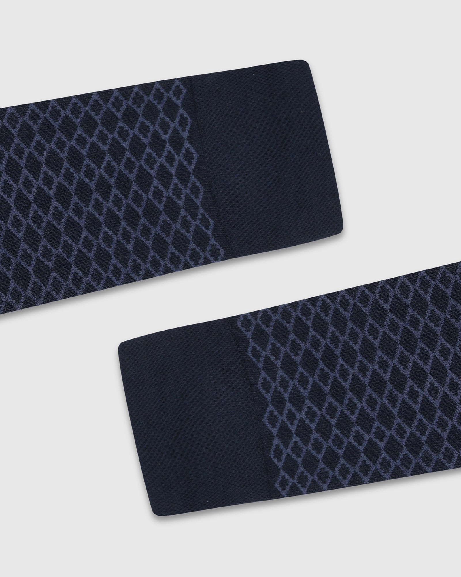 Cotton Navy Knitted Socks - Vanny