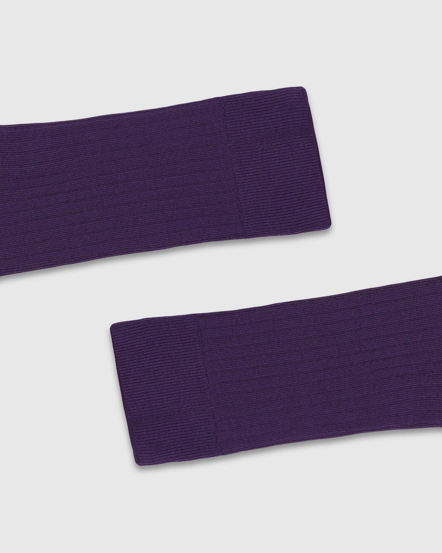 Cotton Purple Knitted Socks - Thai
