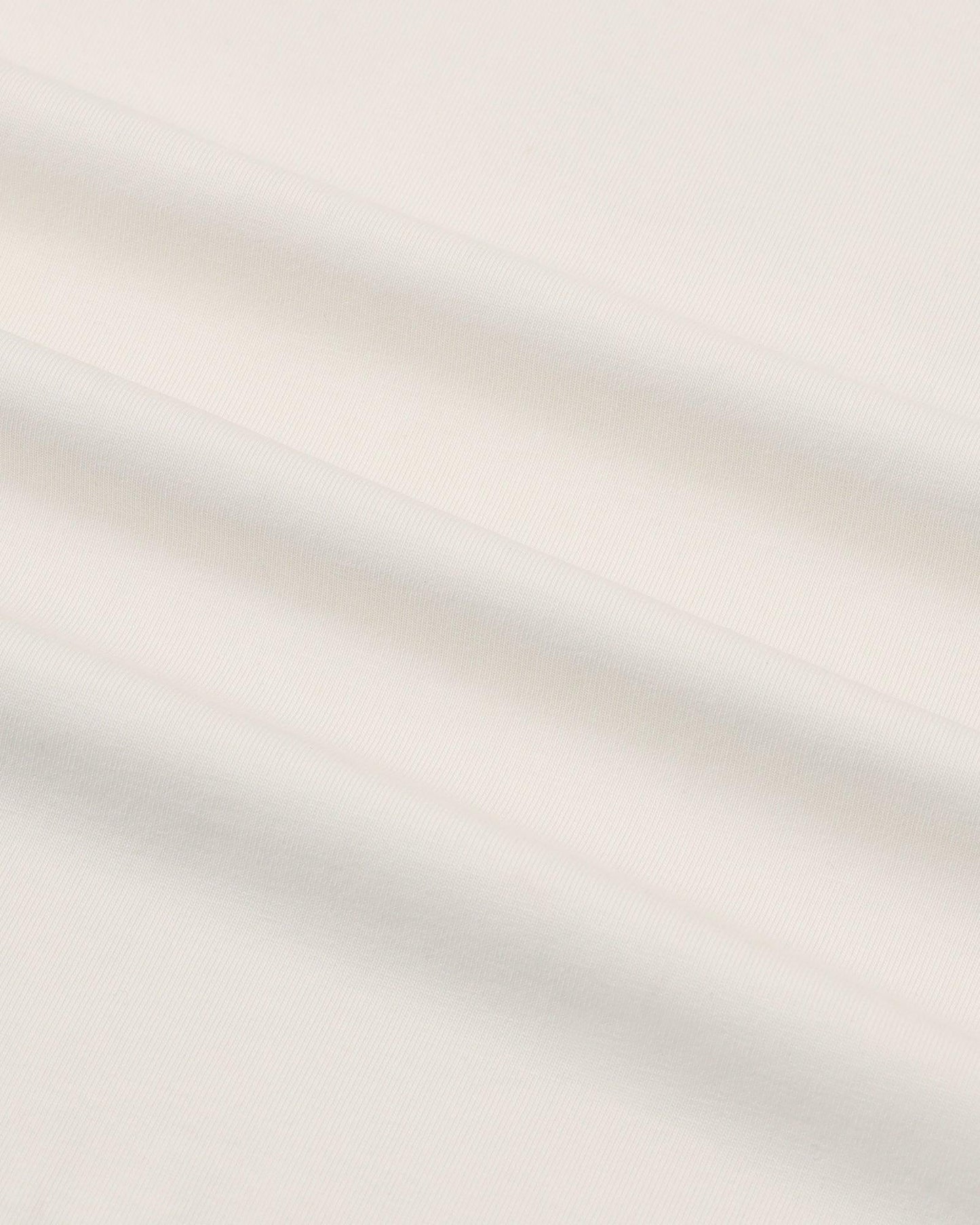 Crew Neck Off White Printed T-Shirt - Samuel