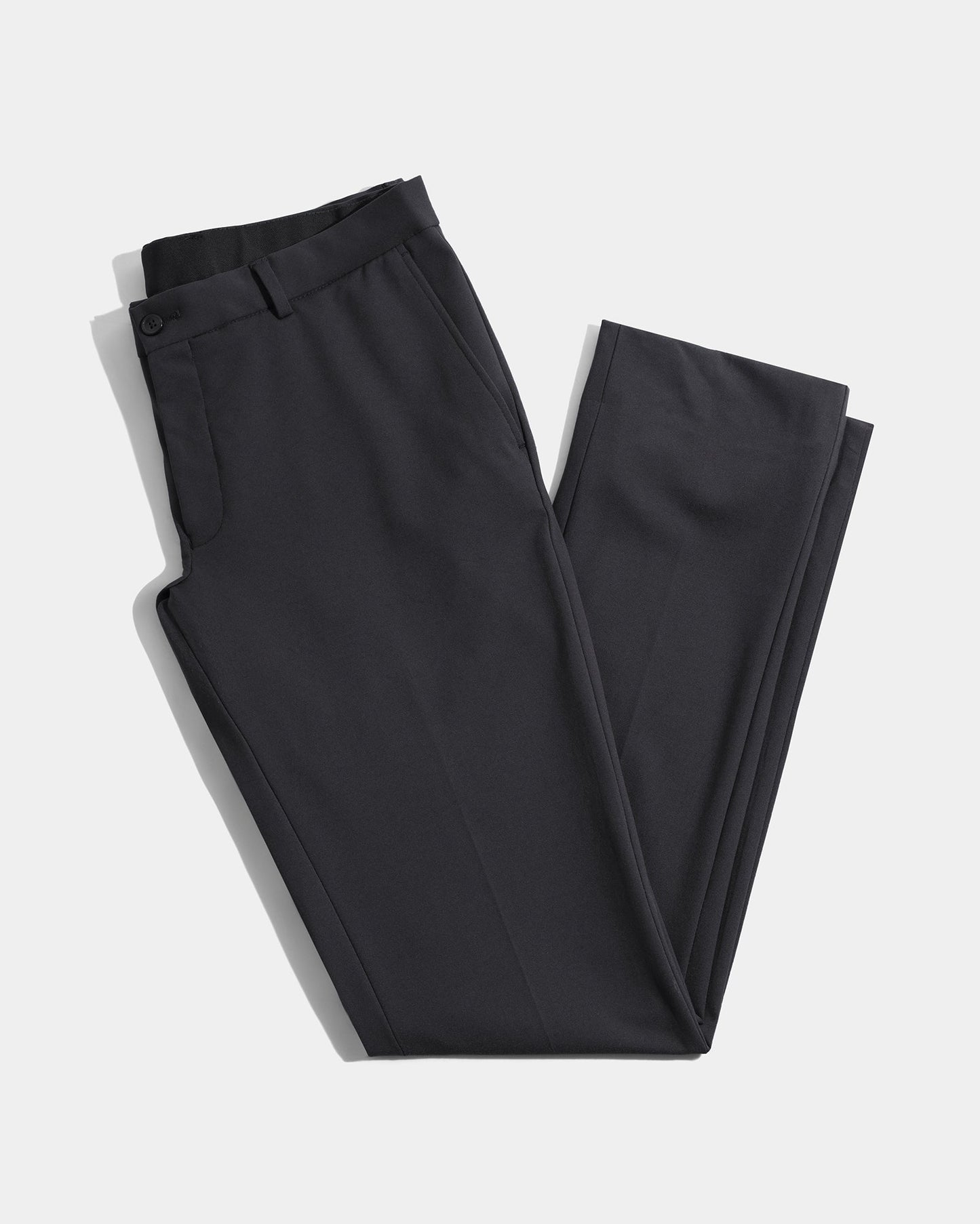 Dark Brown Solid Trouser - Oak