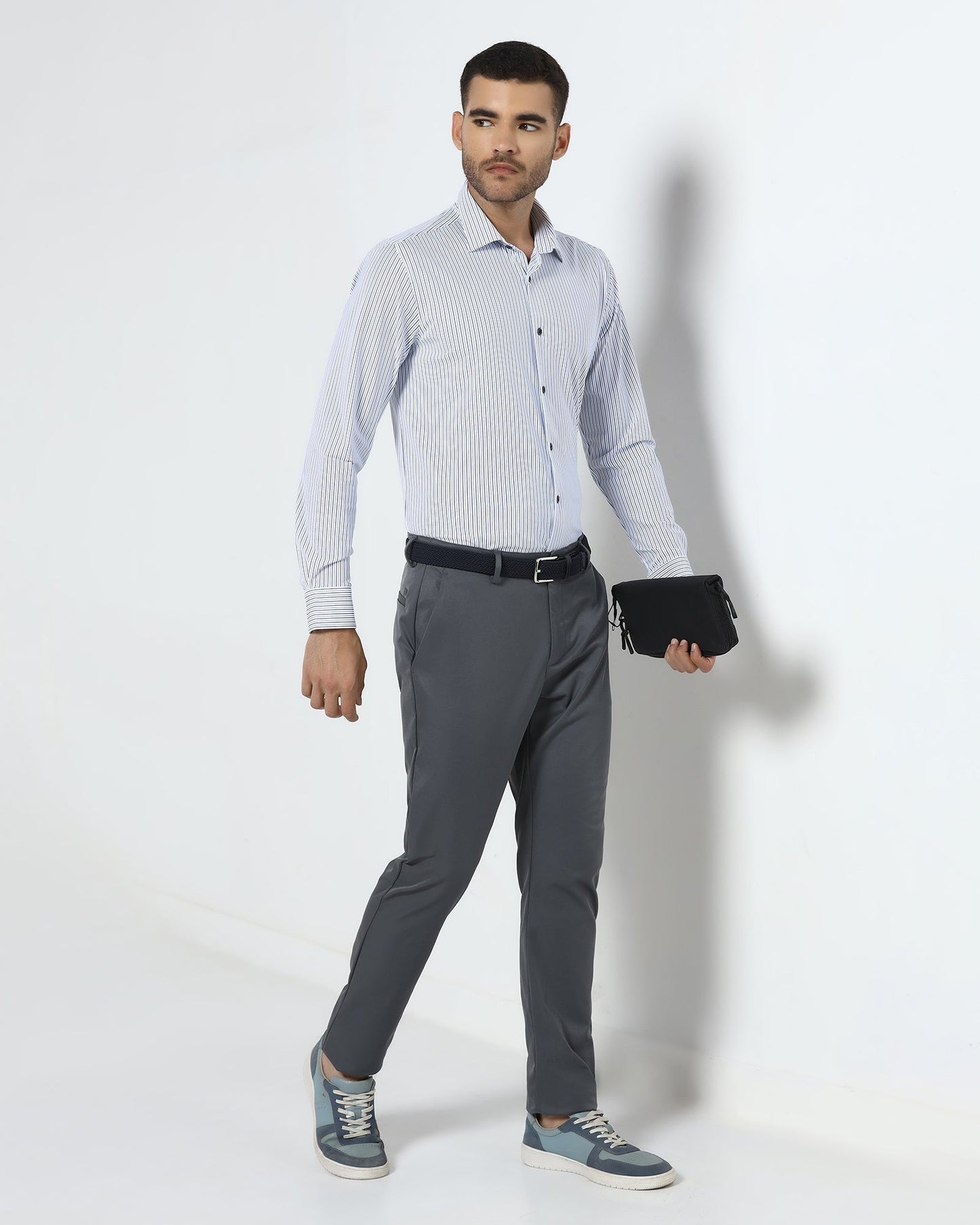 Dark Grey TechPro Solid Khakis - Cycad