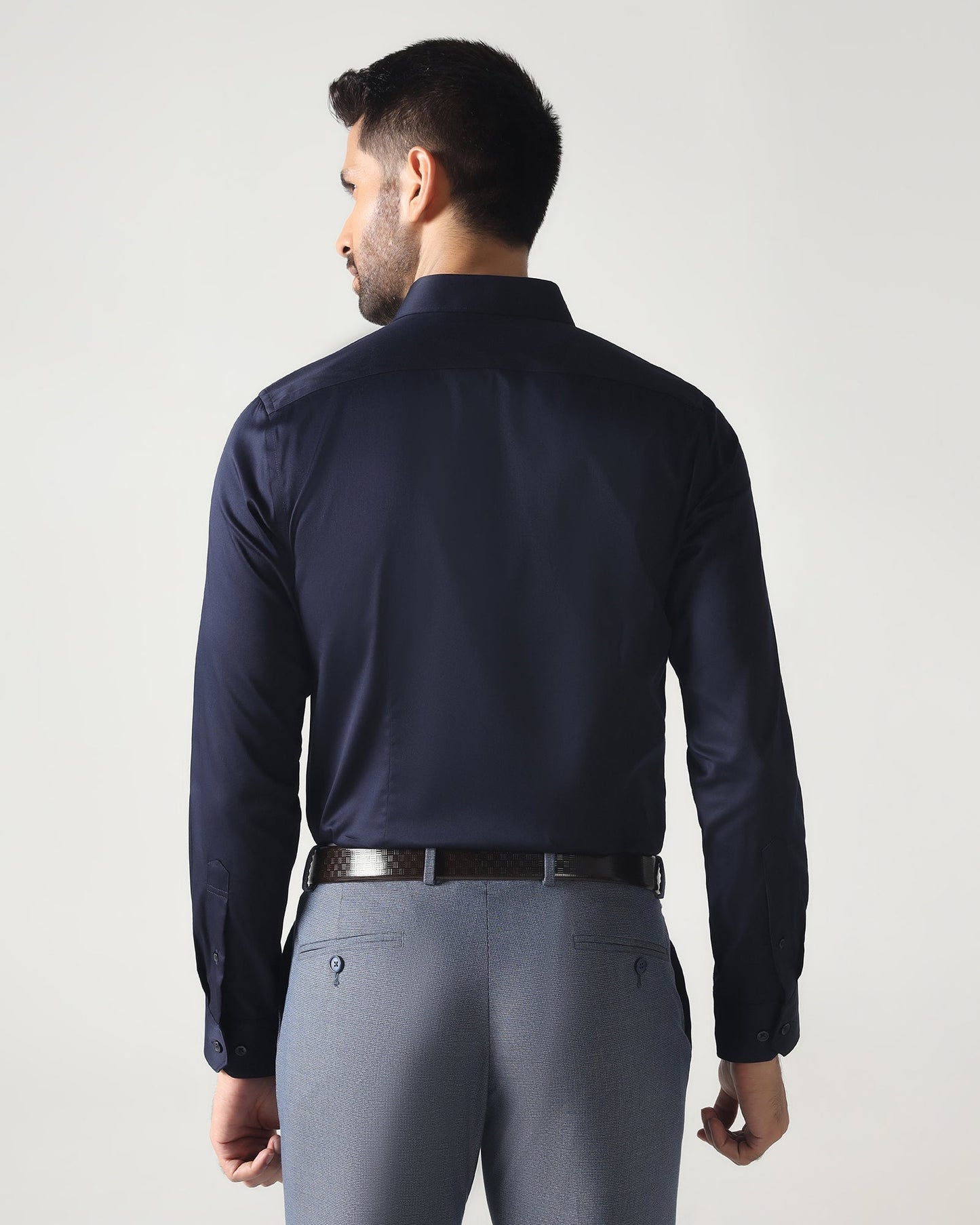 Dark Navy Non Iron Solid Shirt - Sailor