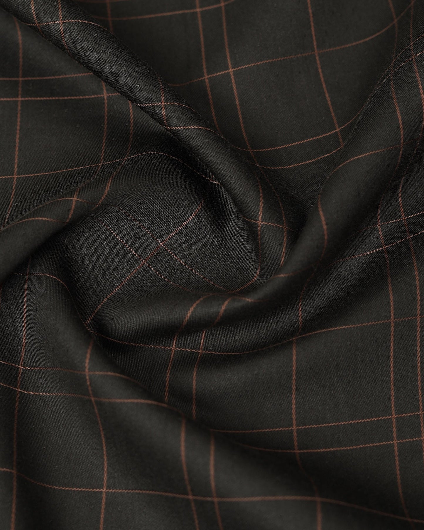Dark Olive Check Shirt - Axton