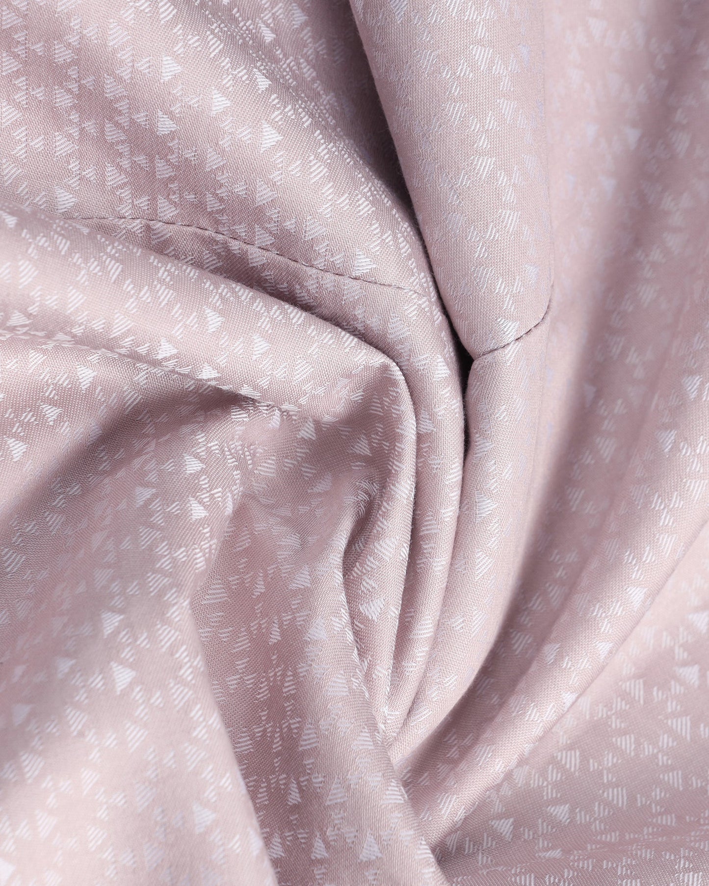 Dusty Pink Jacquard Shirt - Rile