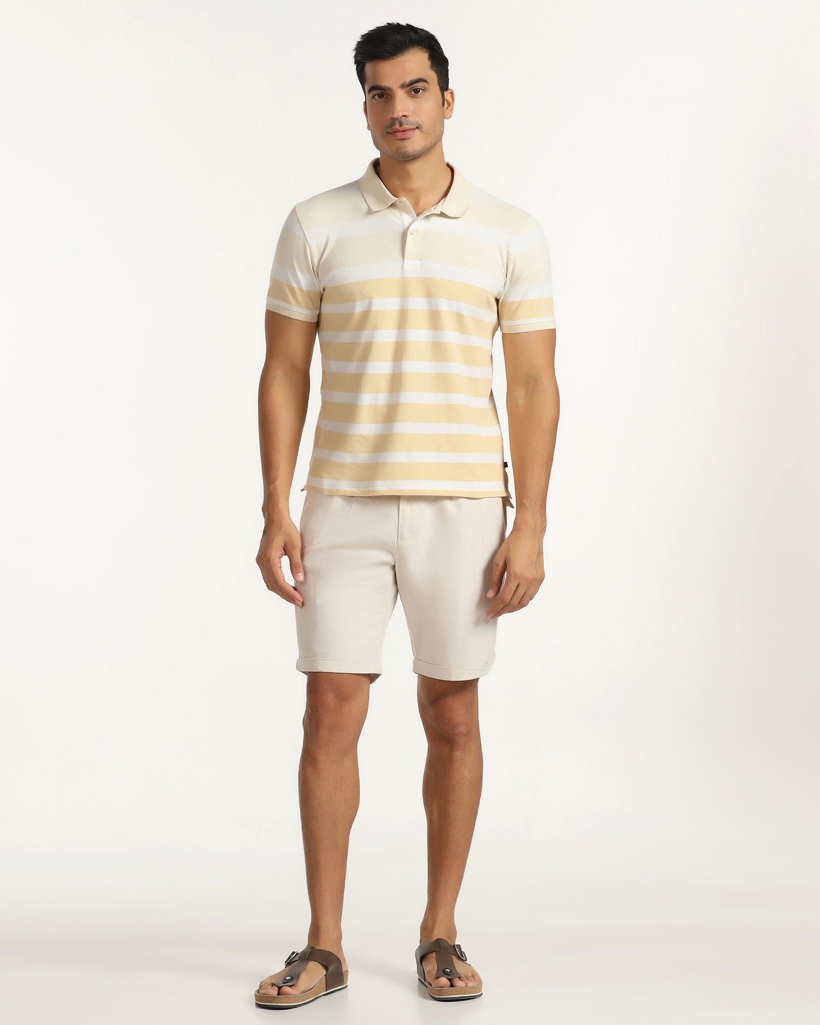 Polo Yellow Stripe T-Shirt - Scorpius