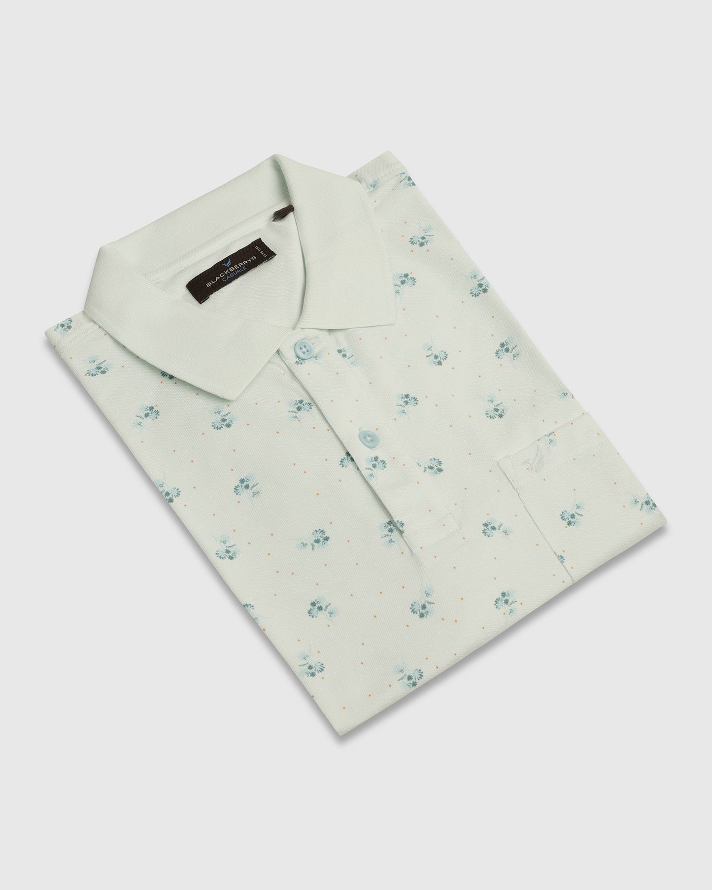 Polo Mint Printed T-Shirt - Sonic