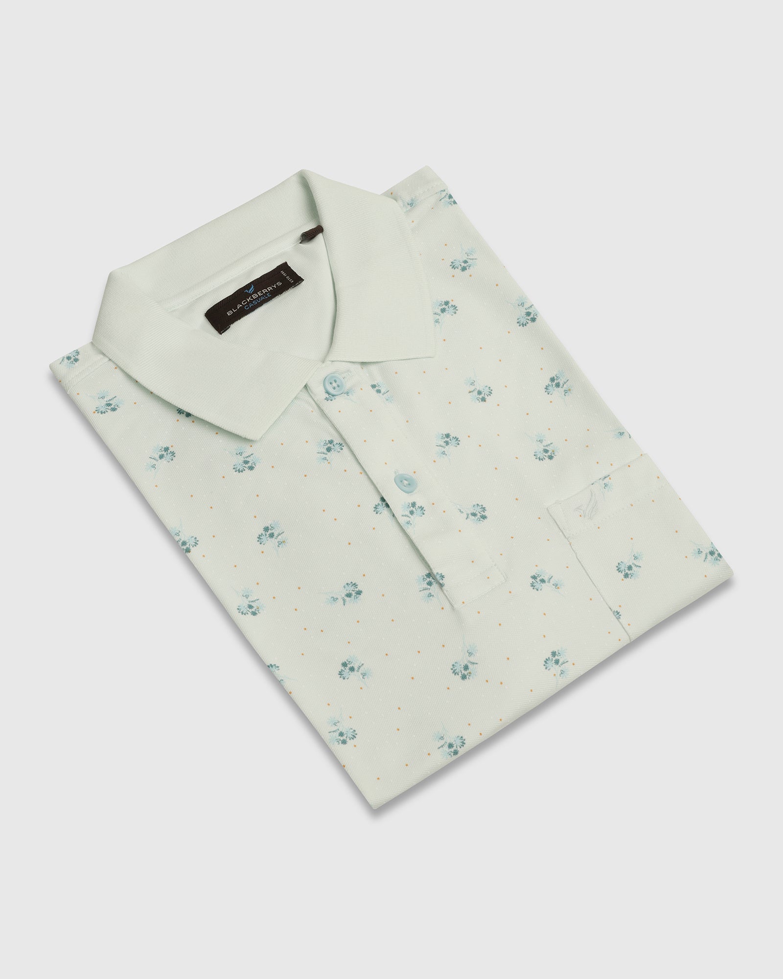Polo Mint Printed T-Shirt - Sonic