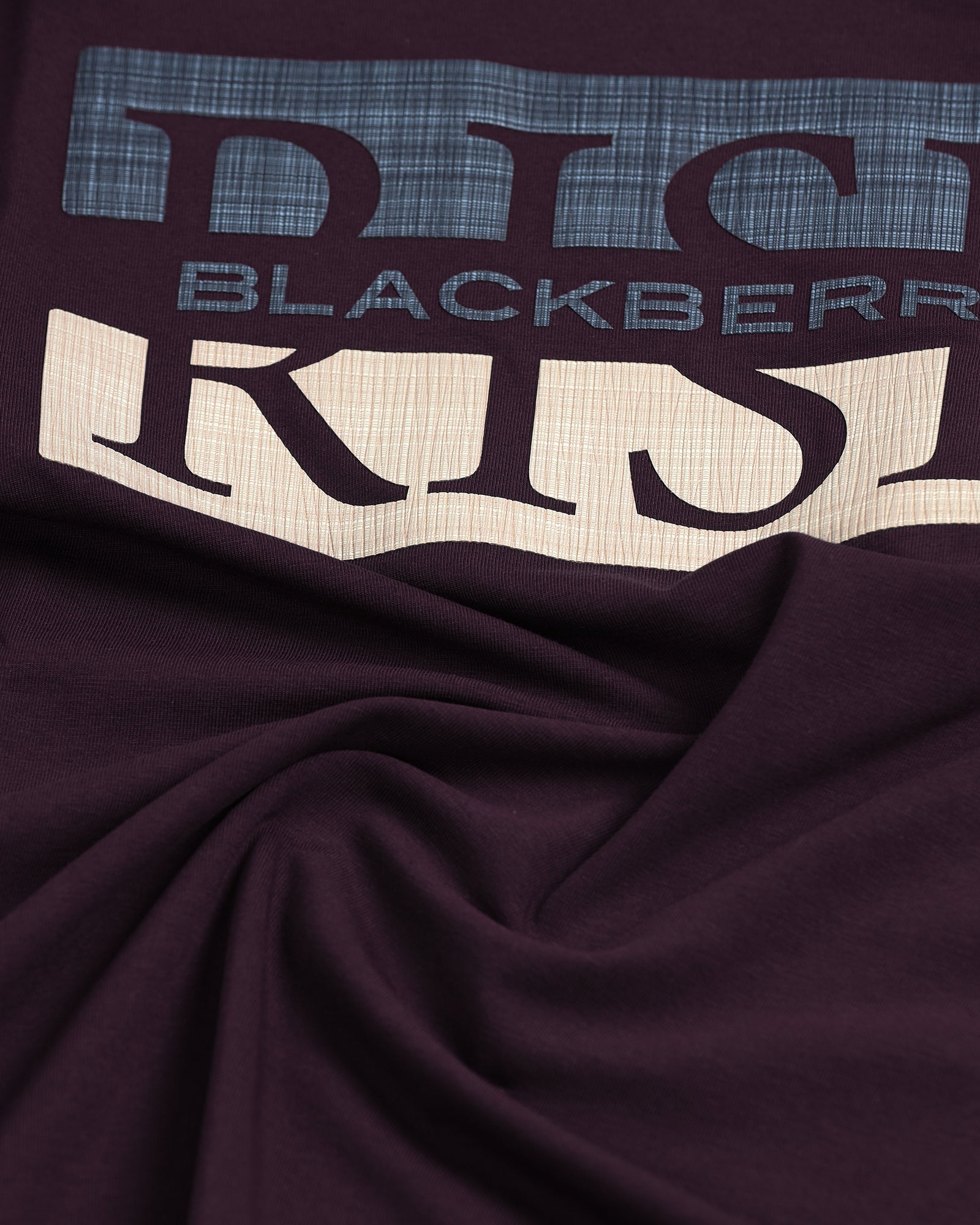 Fig Crew Neck Solid T-Shirt - Rise